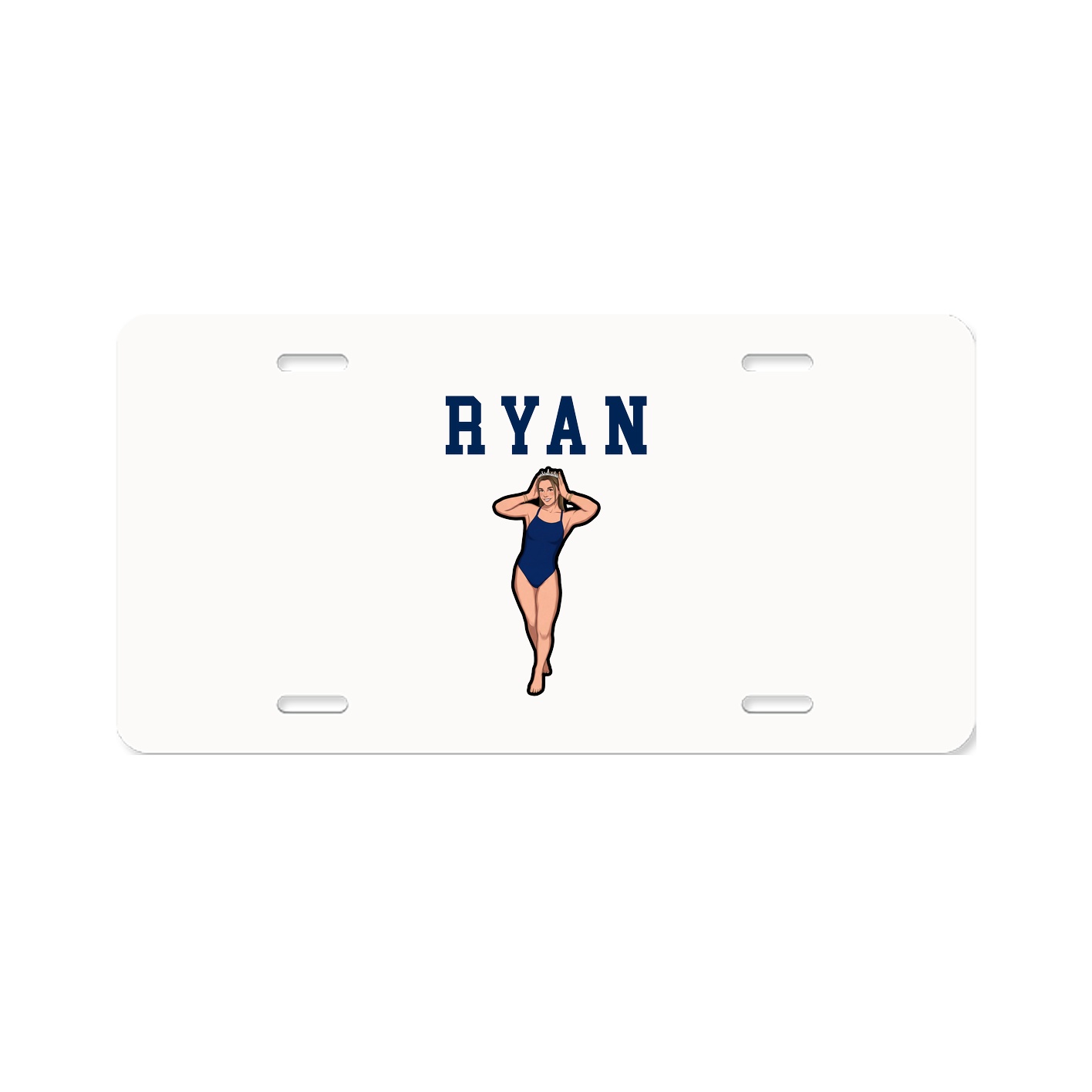 License Plate — Shirsey in Classic