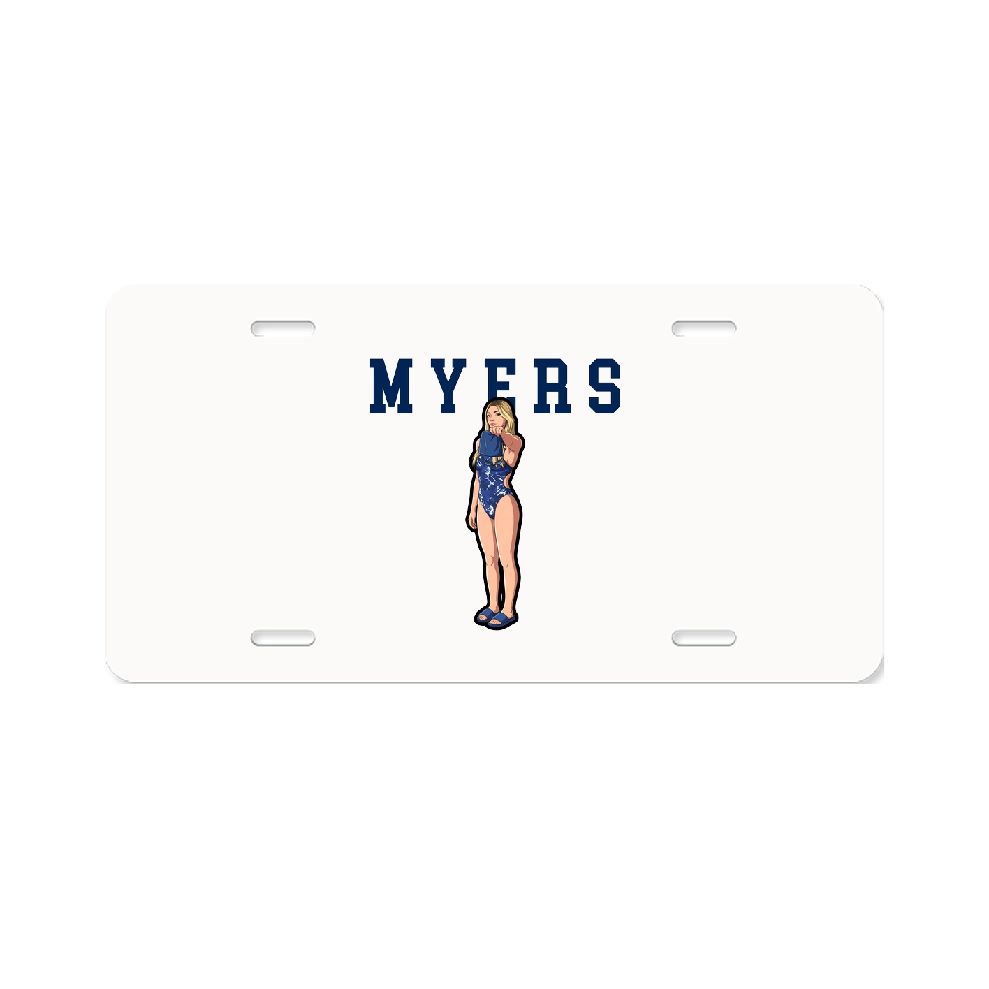 License Plate — Shirsey in Classic