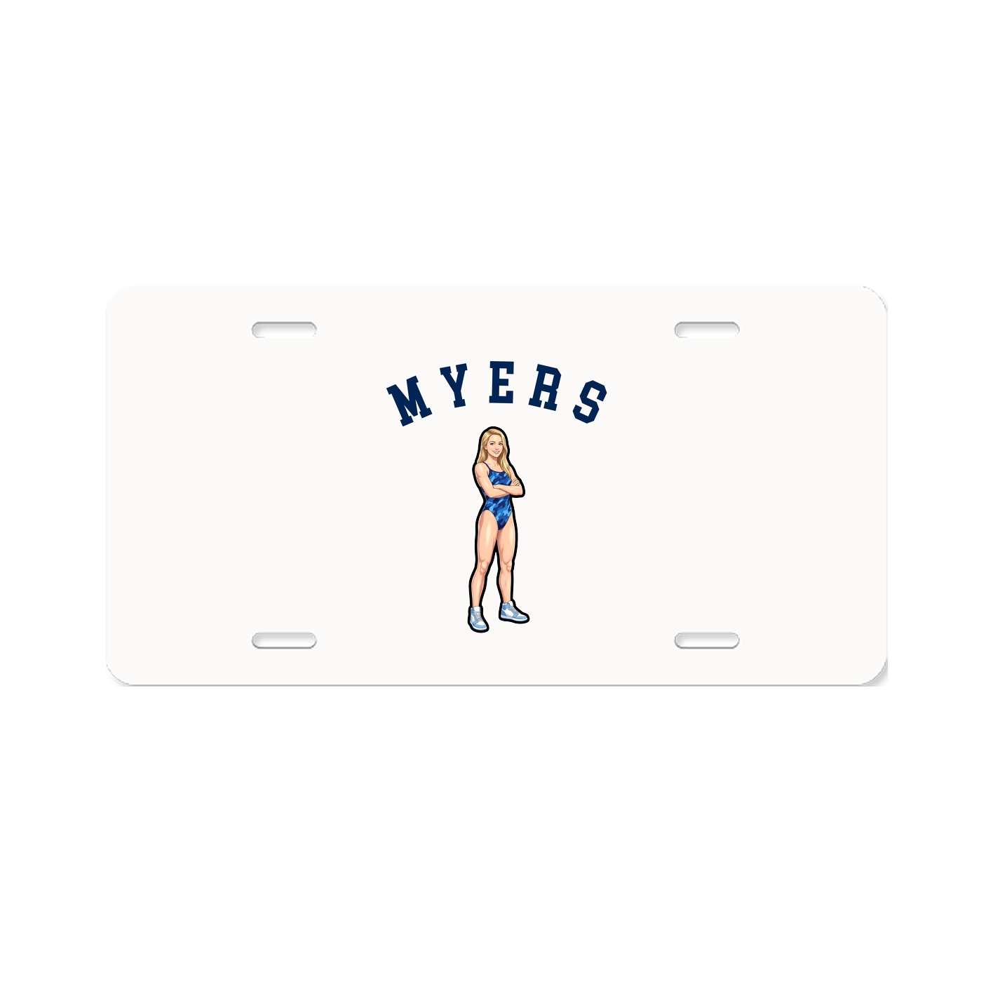 License Plate — Shirsey Arch in Classic