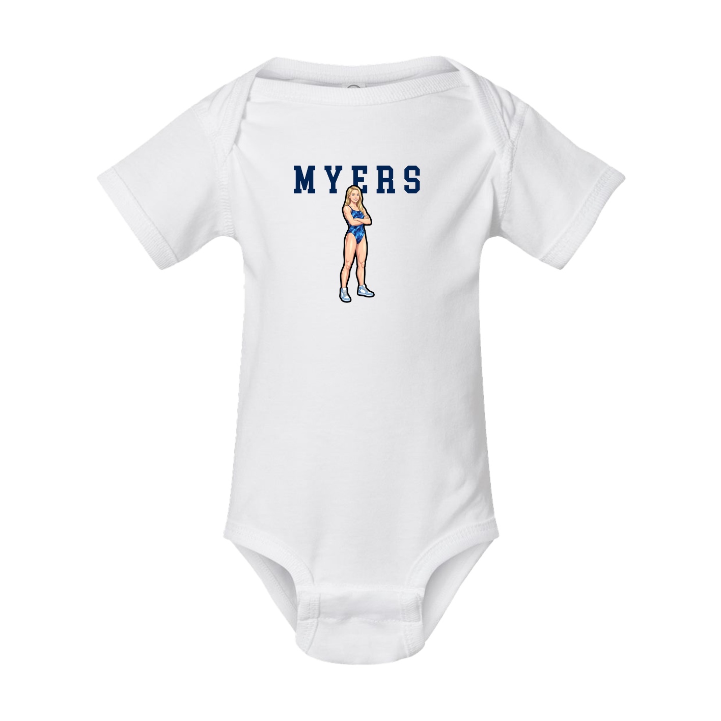Baby Onesie — Shirsey in White