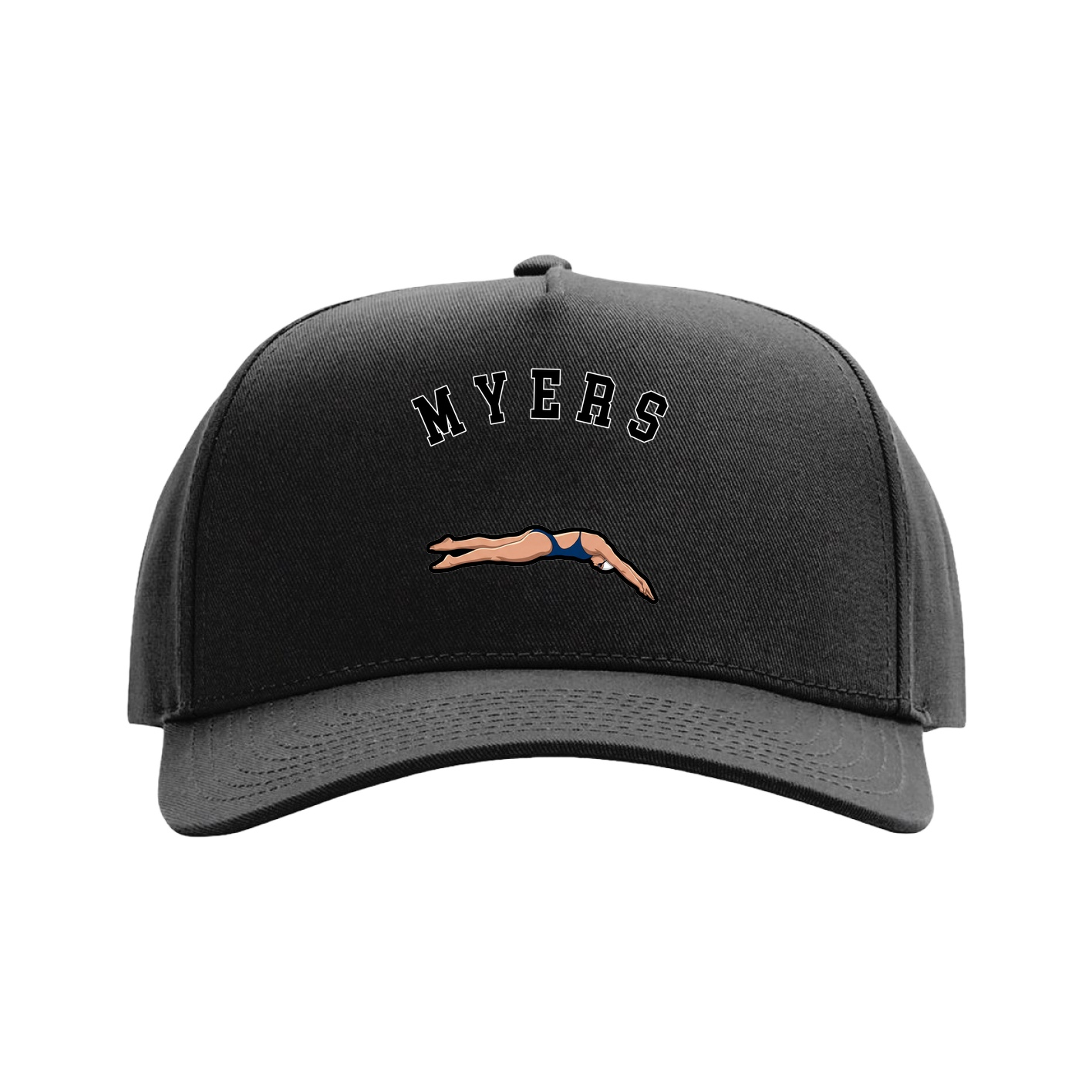 Full Fabric Five-Panel Champ Cap