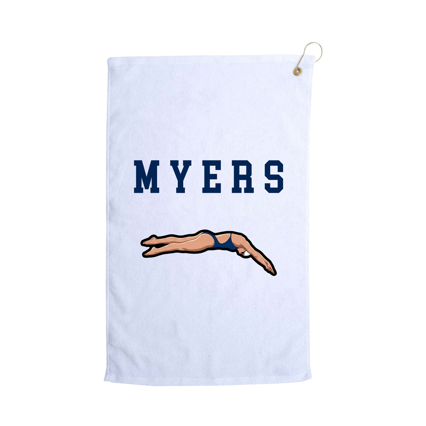 Golf Towel — Shirsey in White