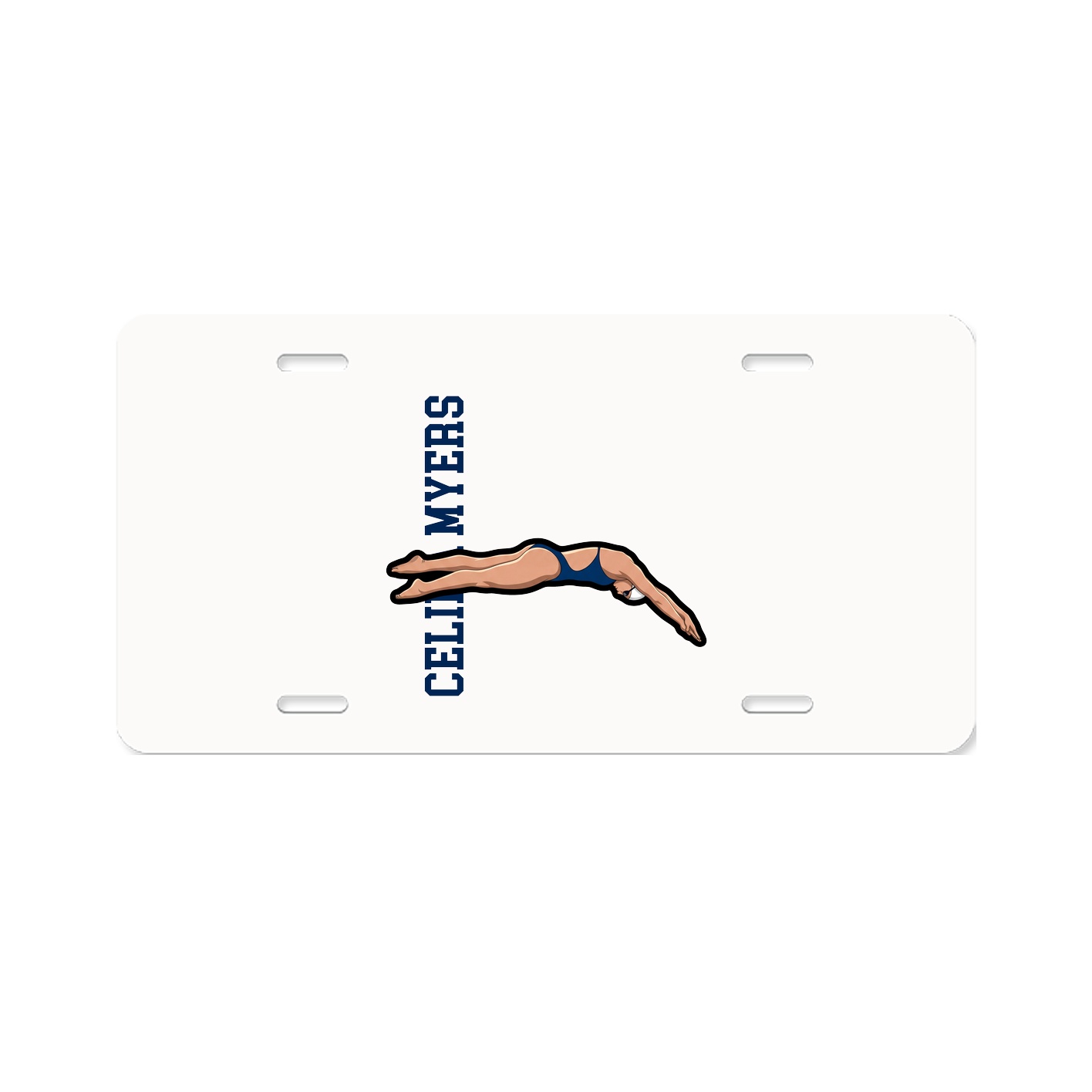 Aluminum License Plate