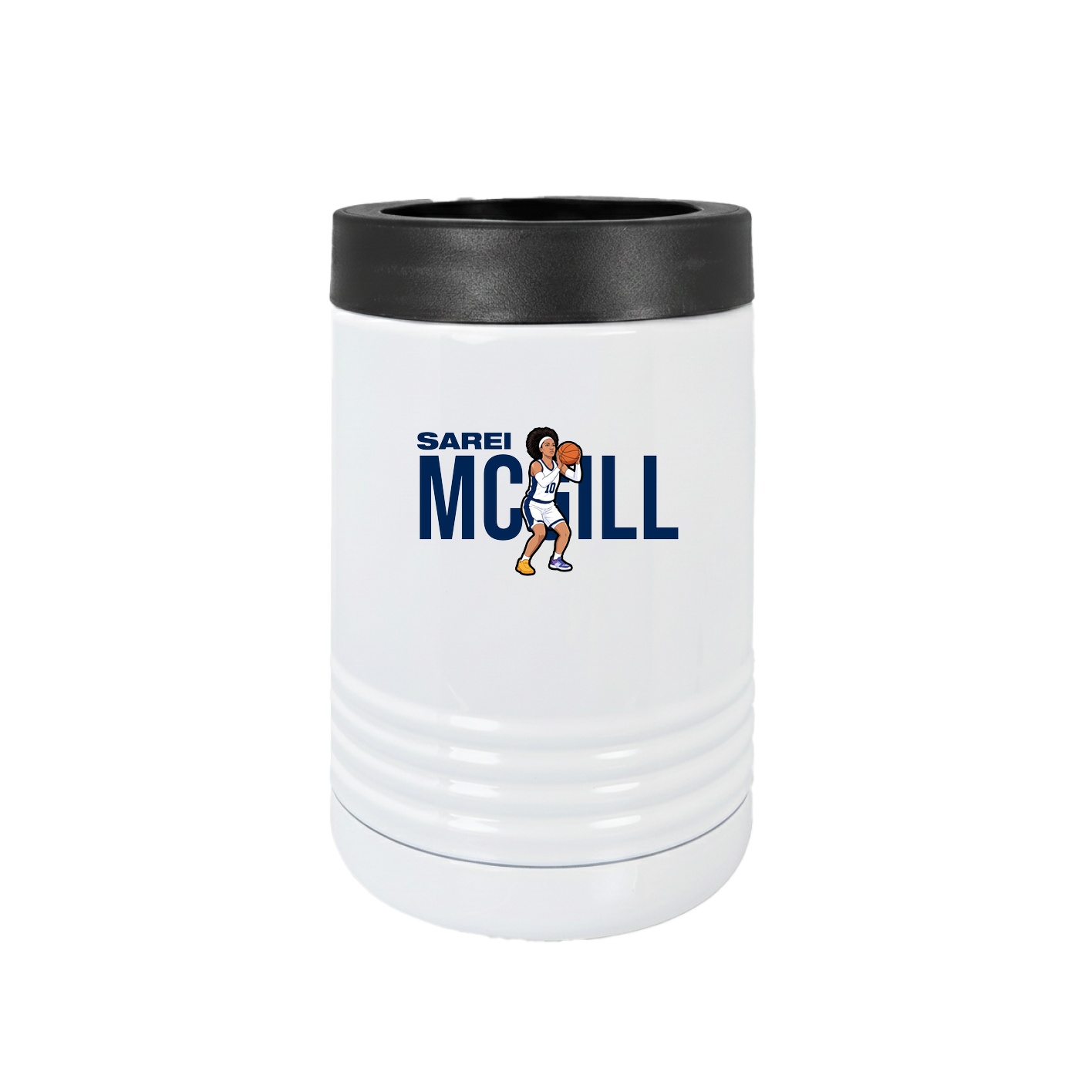 Beverage Holder — Player Name in White