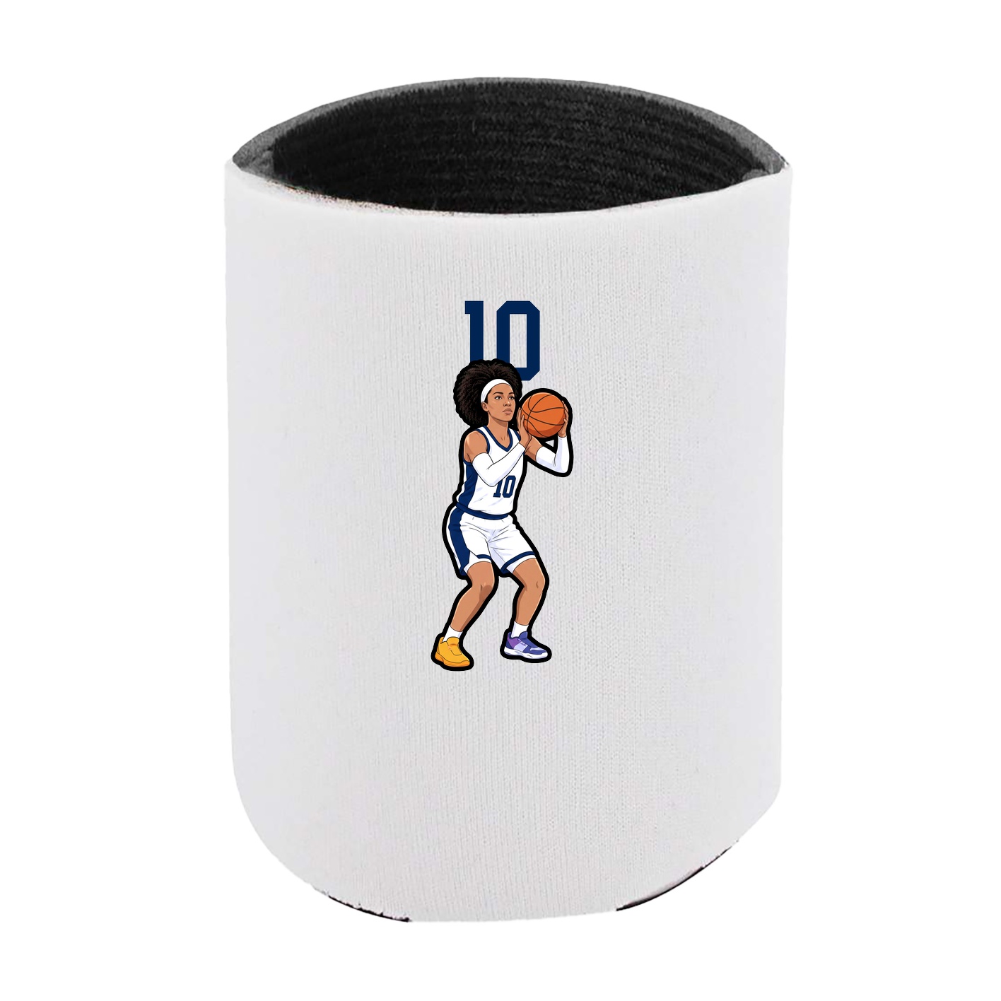 Can Holder — Number Top in White