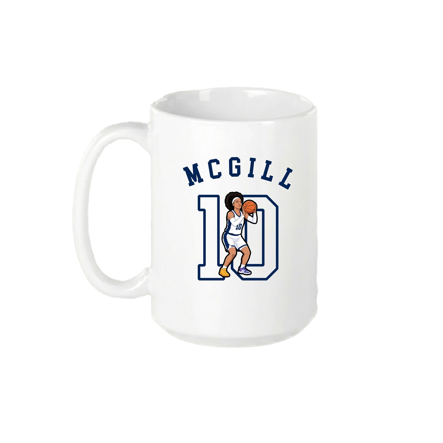15oz Coffee Mug — Shirsey Arch in White