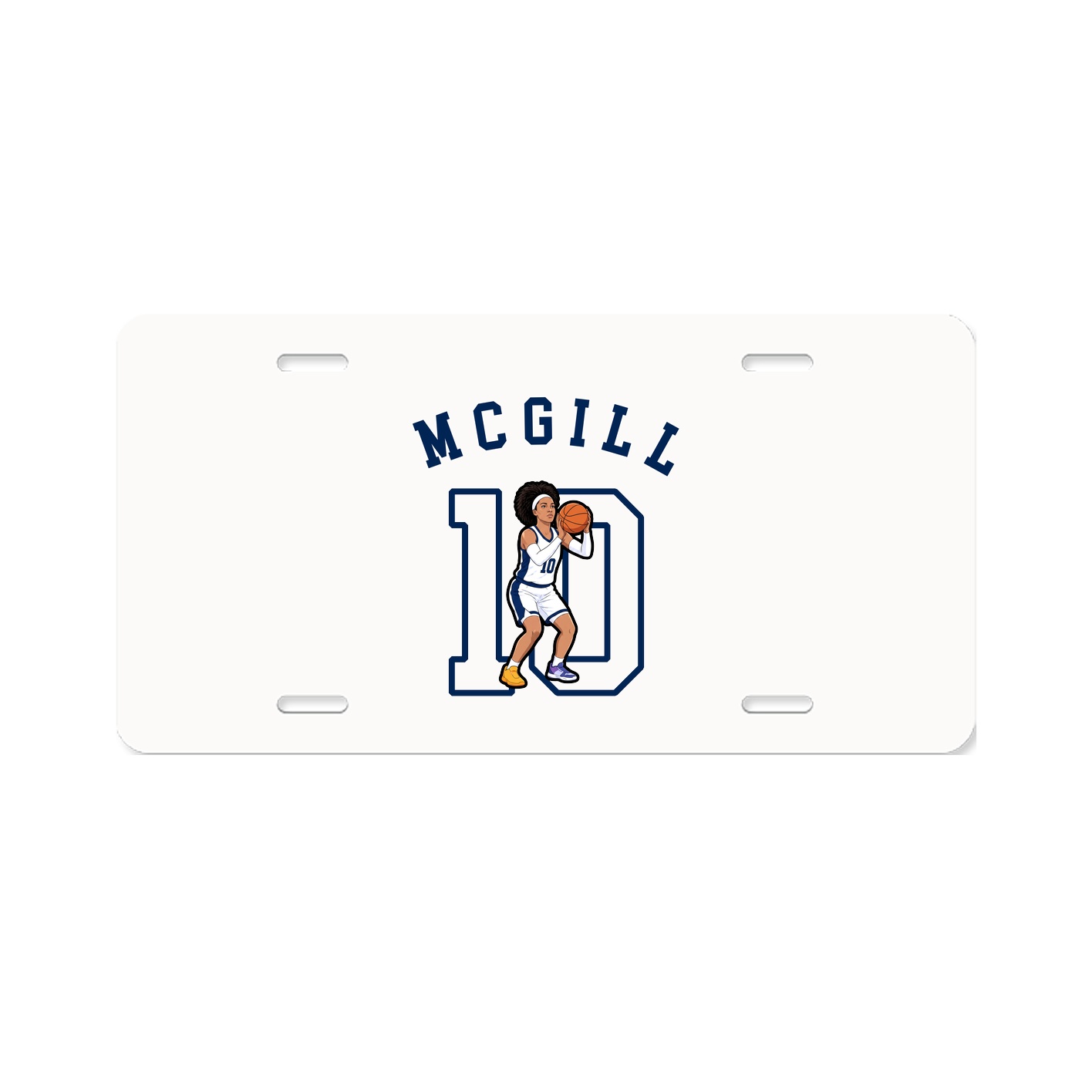 License Plate — Shirsey Arch in Classic