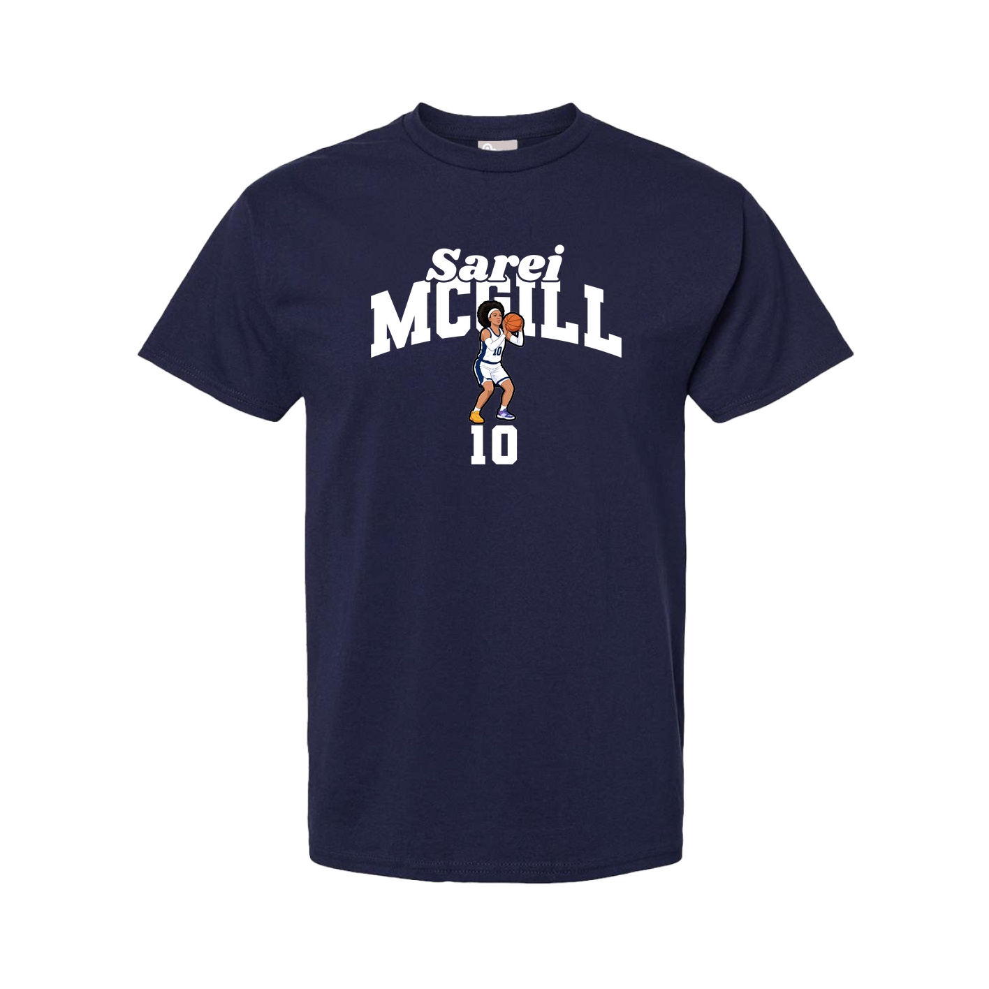 Tee — Signature Arch in Navy
