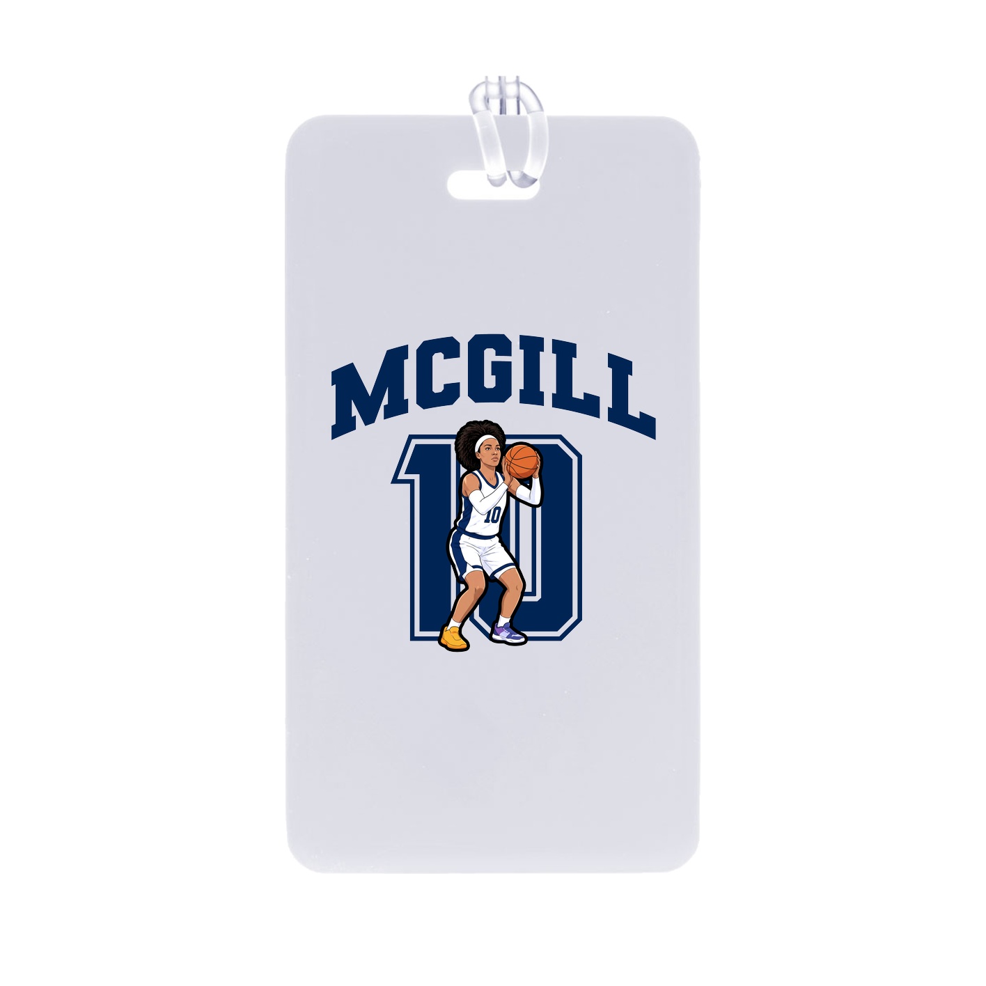 Bag Tag — Number in Classic