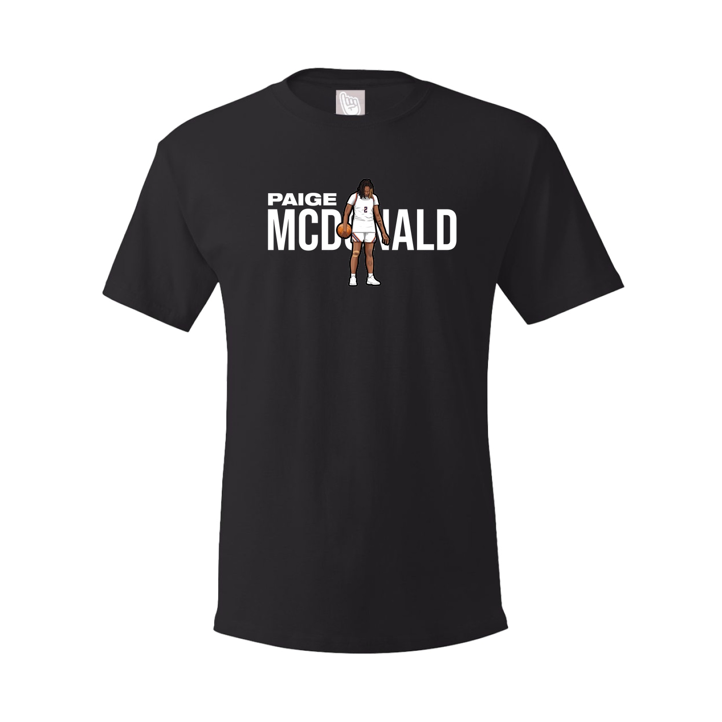 Youth Tee — Player Name in Black