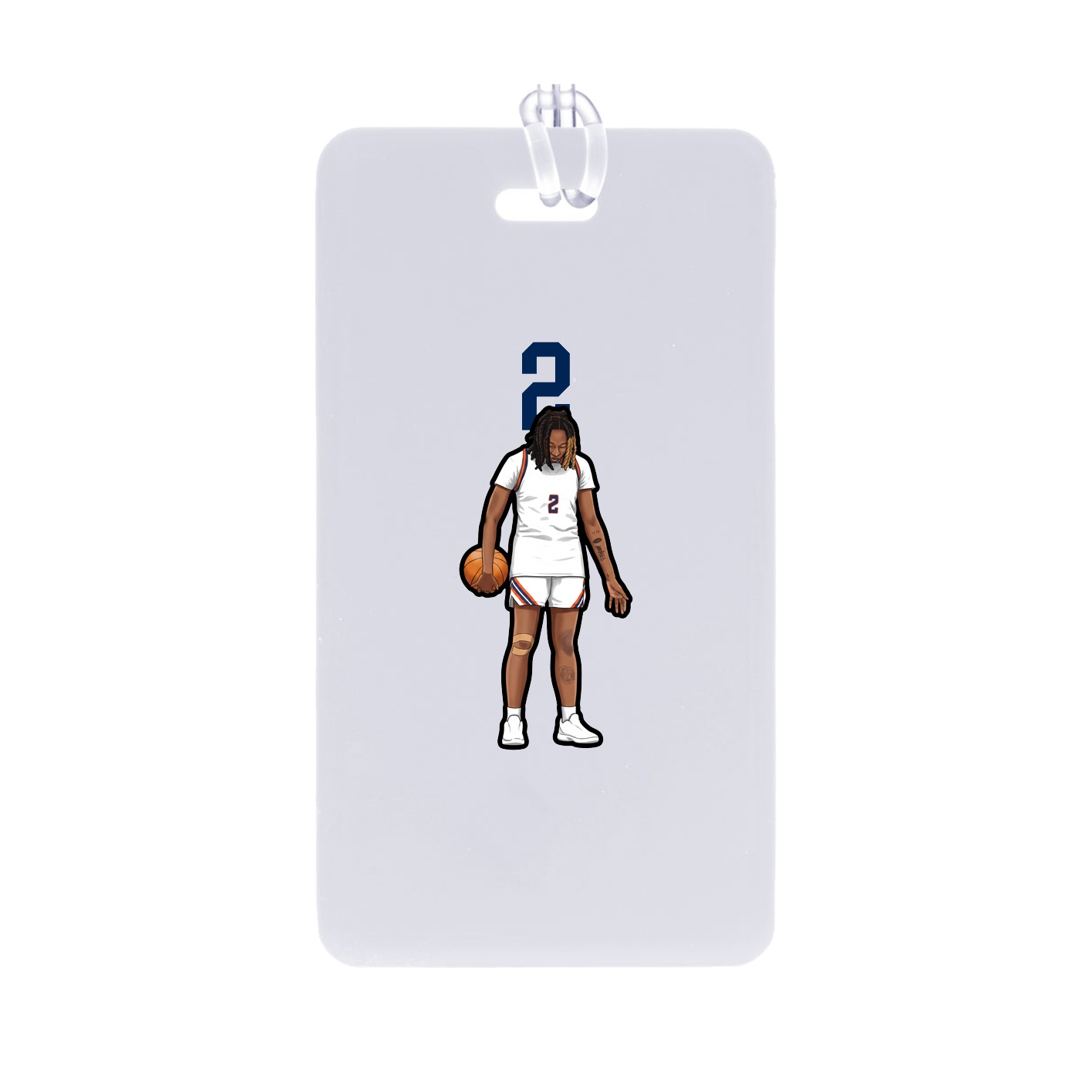 Bag Tag — Number Top in Classic