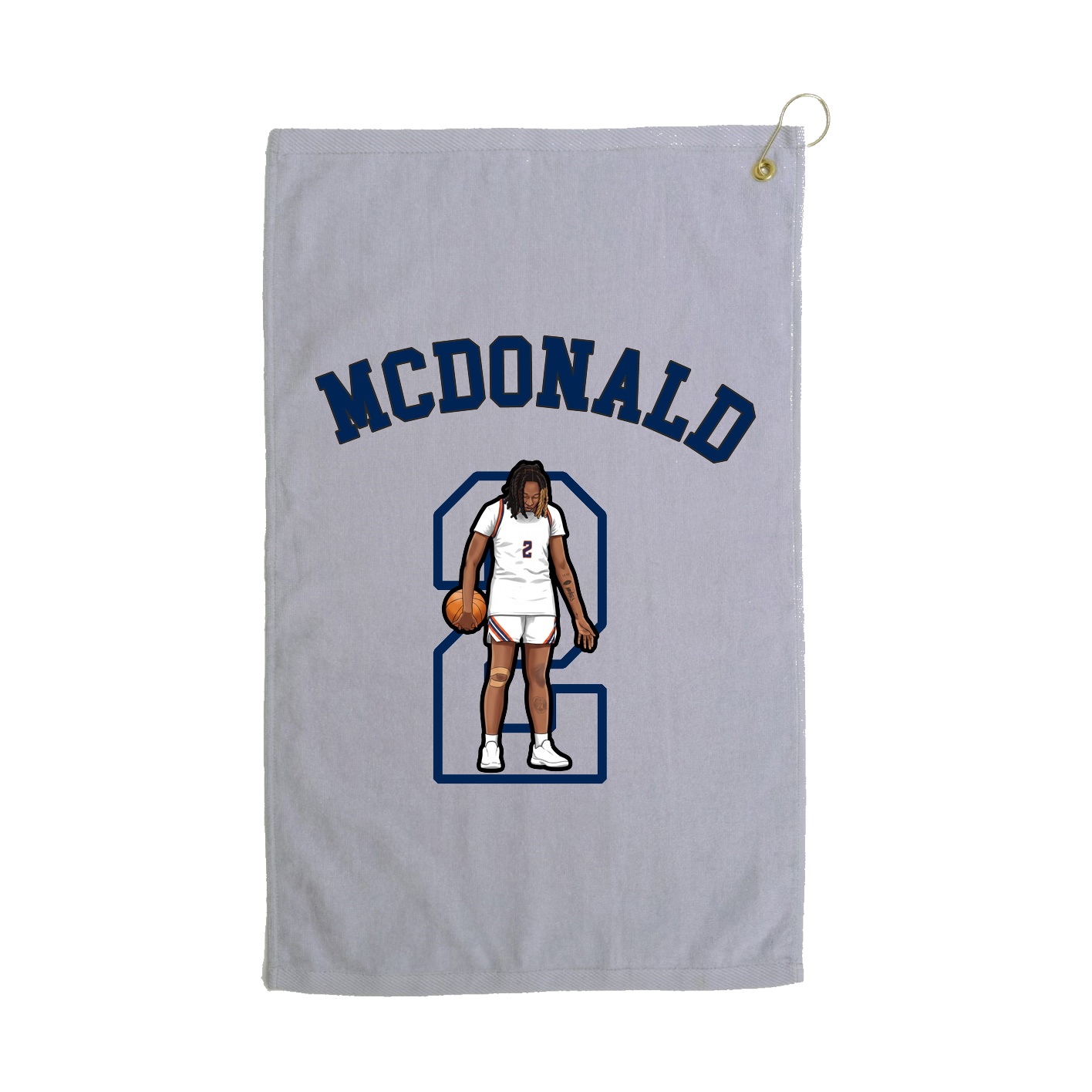 Golf Towel — Shirsey Arch in Grey