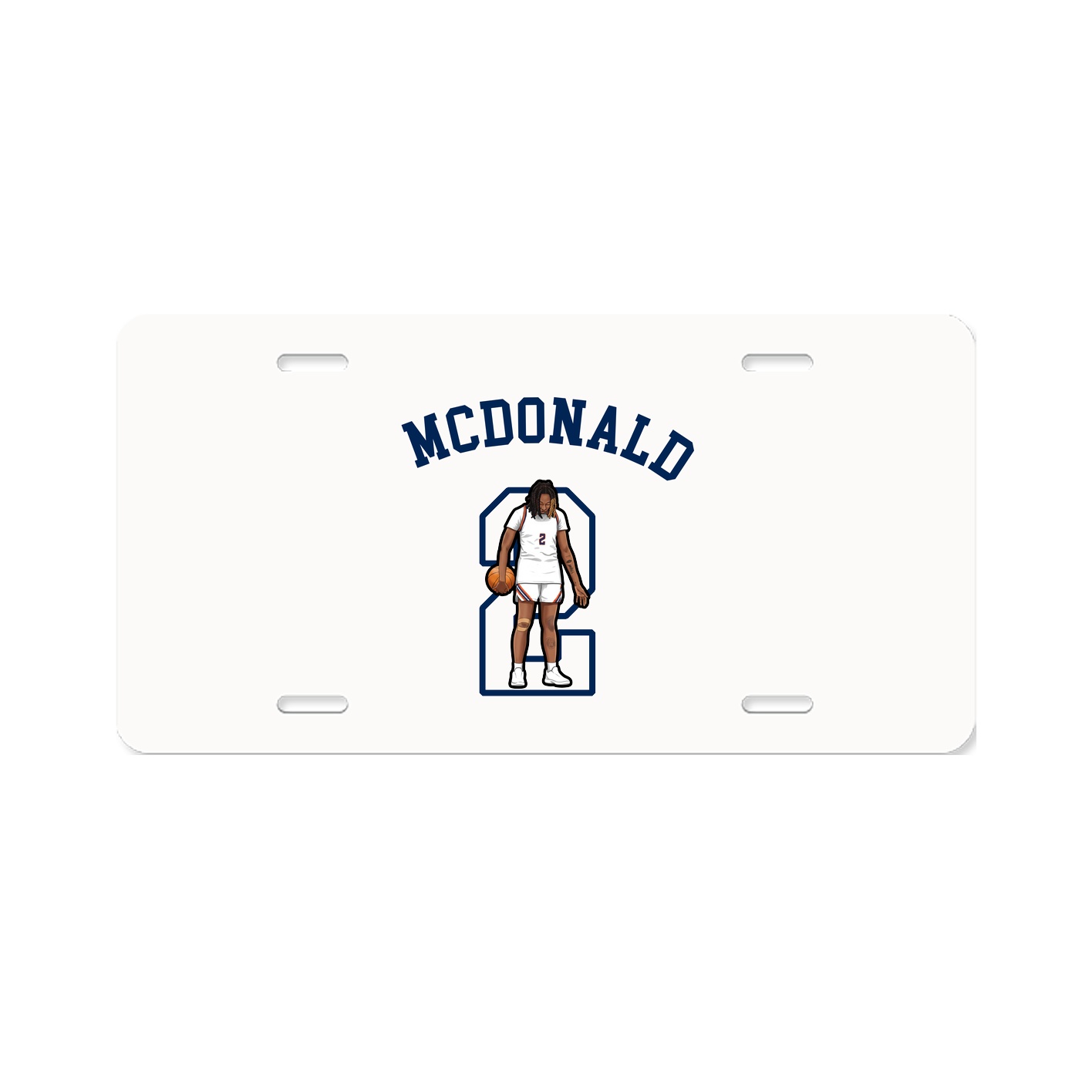 License Plate — Shirsey Arch in Classic