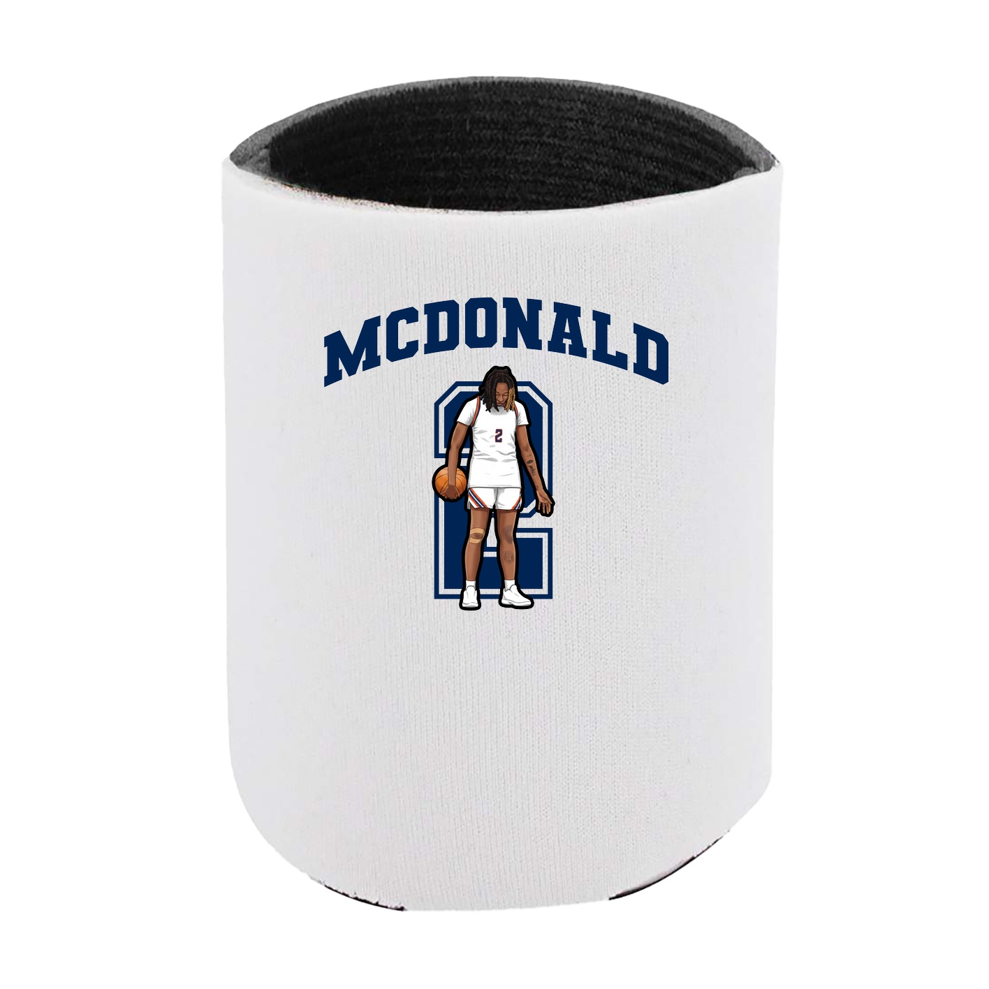 Can Holder — Number in White