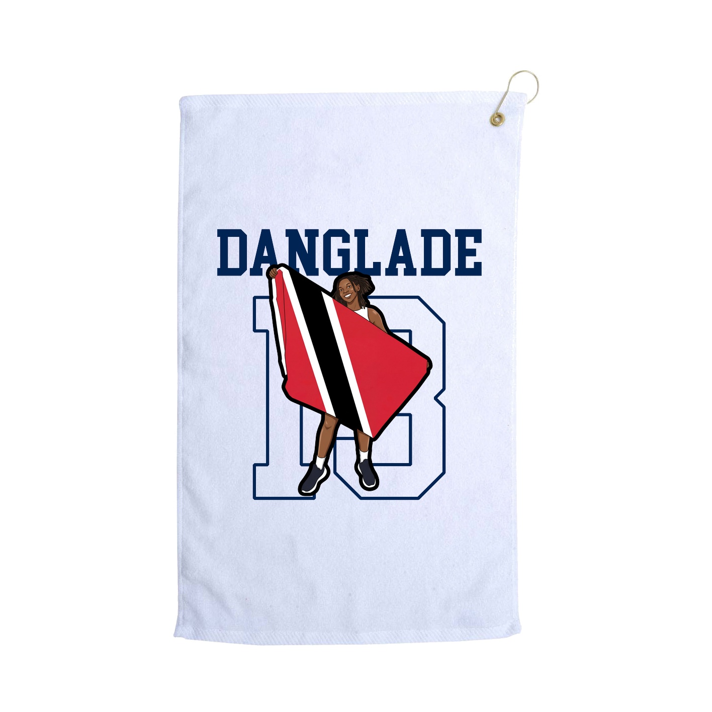 Golf Towel — Shirsey in White