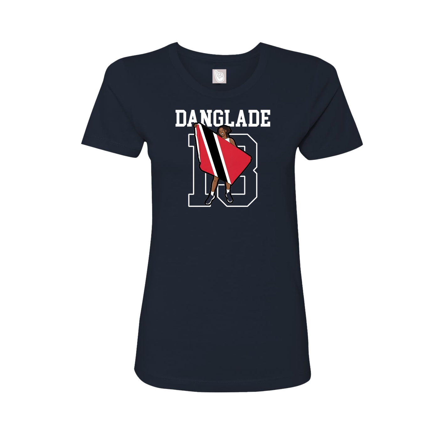 Fitted Women's Tee — Shirsey in Navy