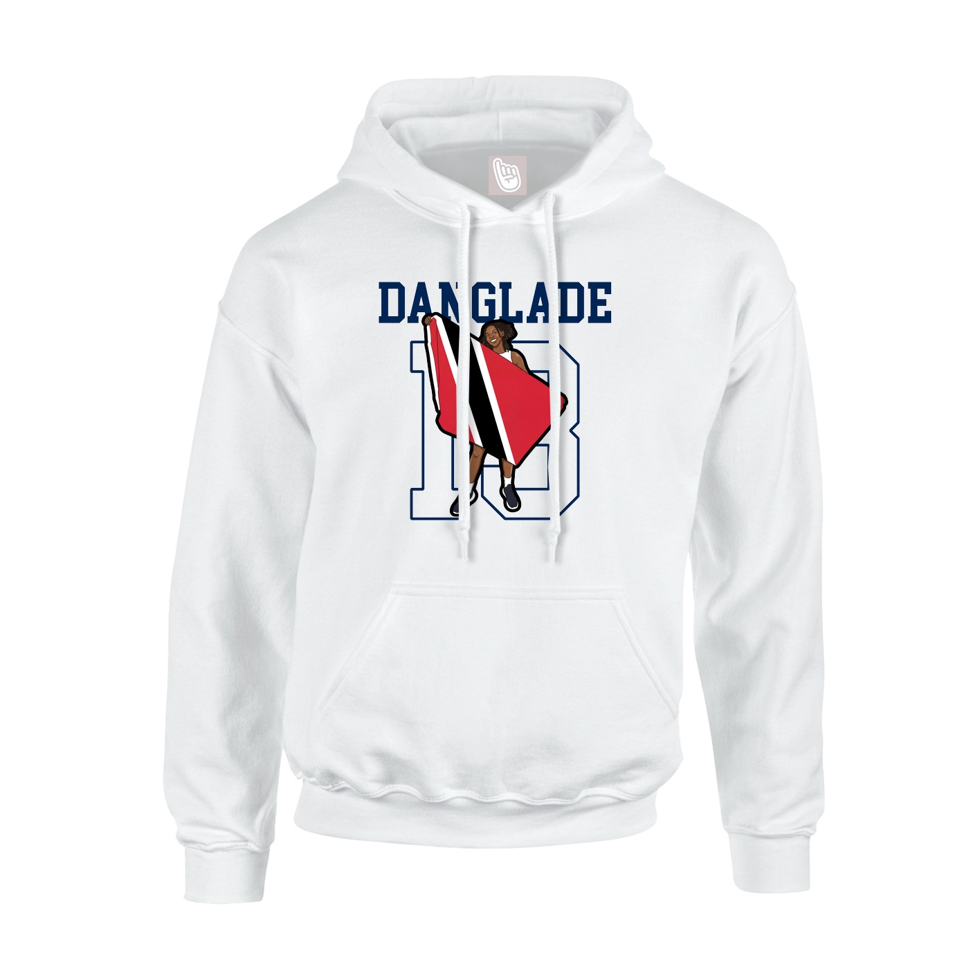 Hoodie — Shirsey in White