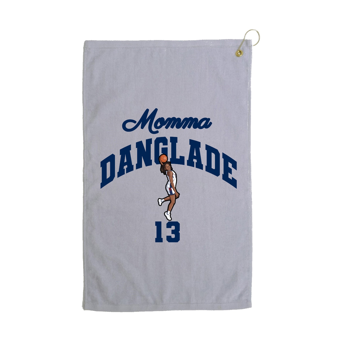 Golf Towel — Mothers Day Arch in Grey