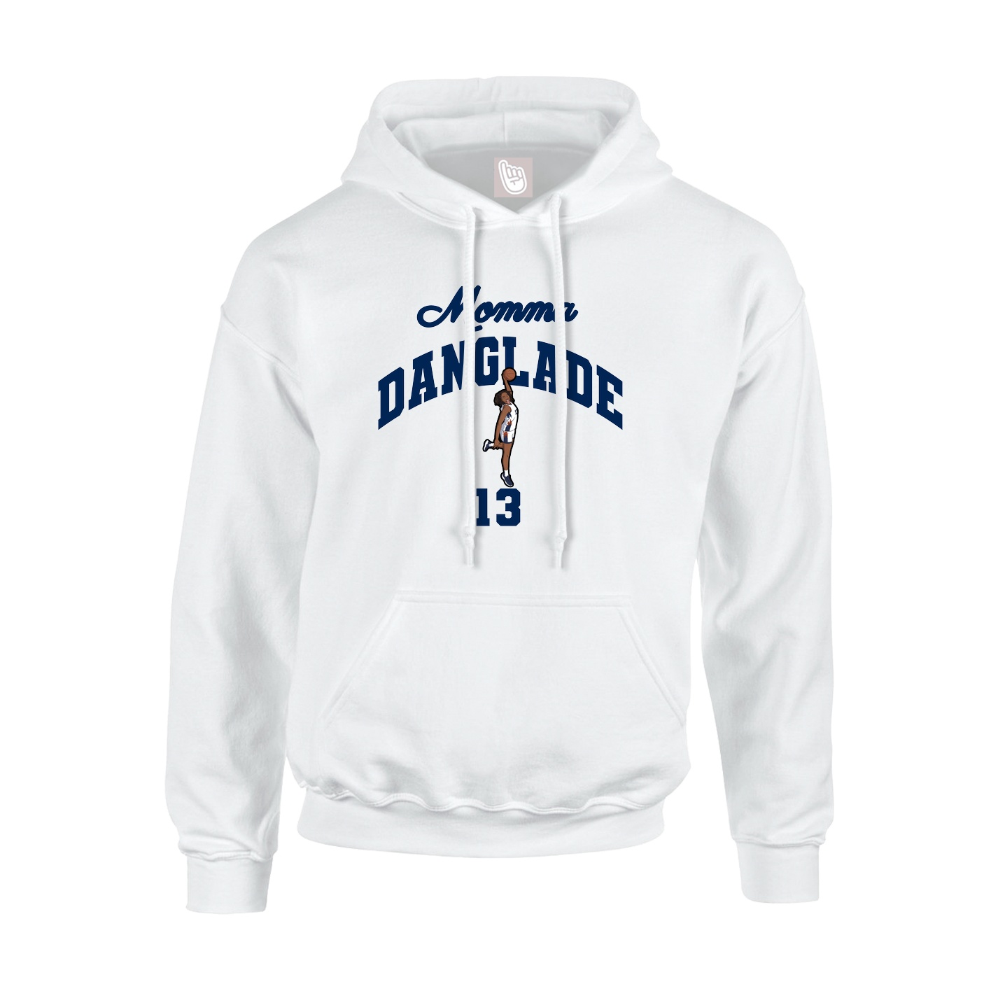 Youth Hoodie — Mothers Day Arch in White