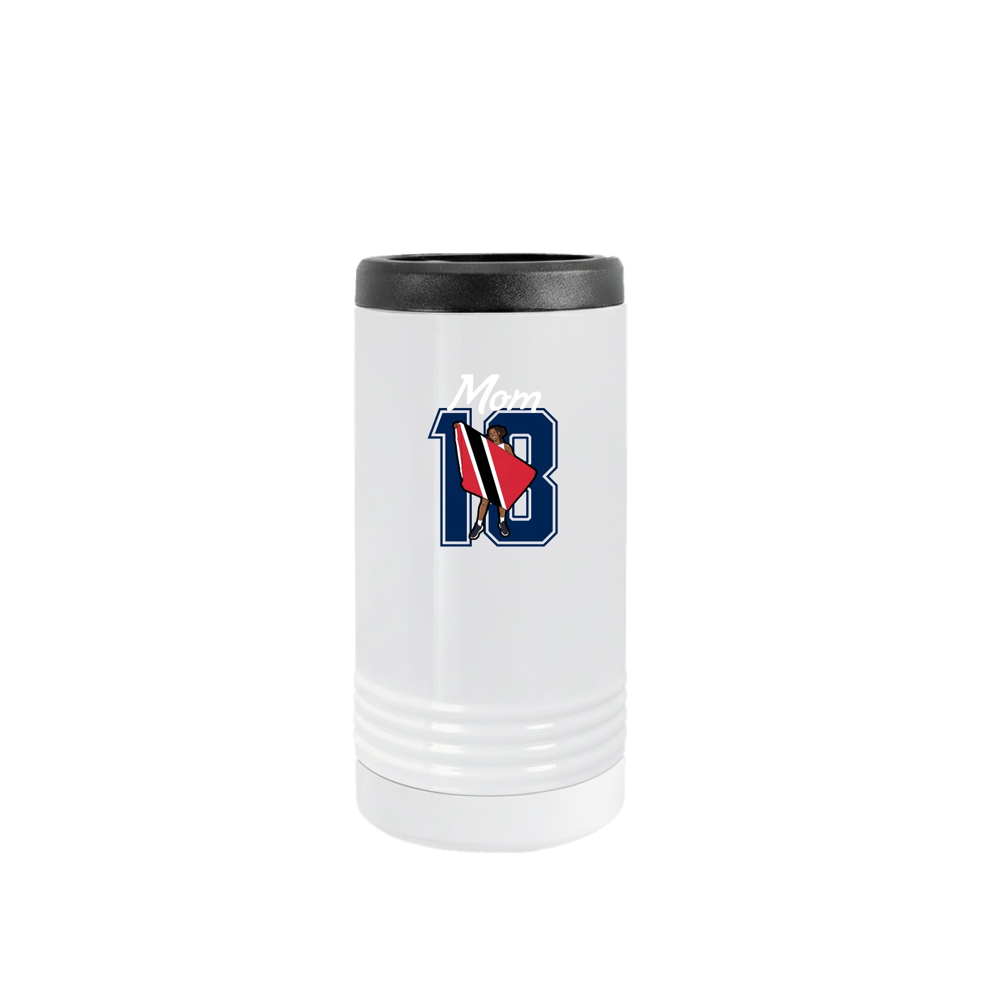 Slim Beverage Holder — Mothers Day Shirsey in White