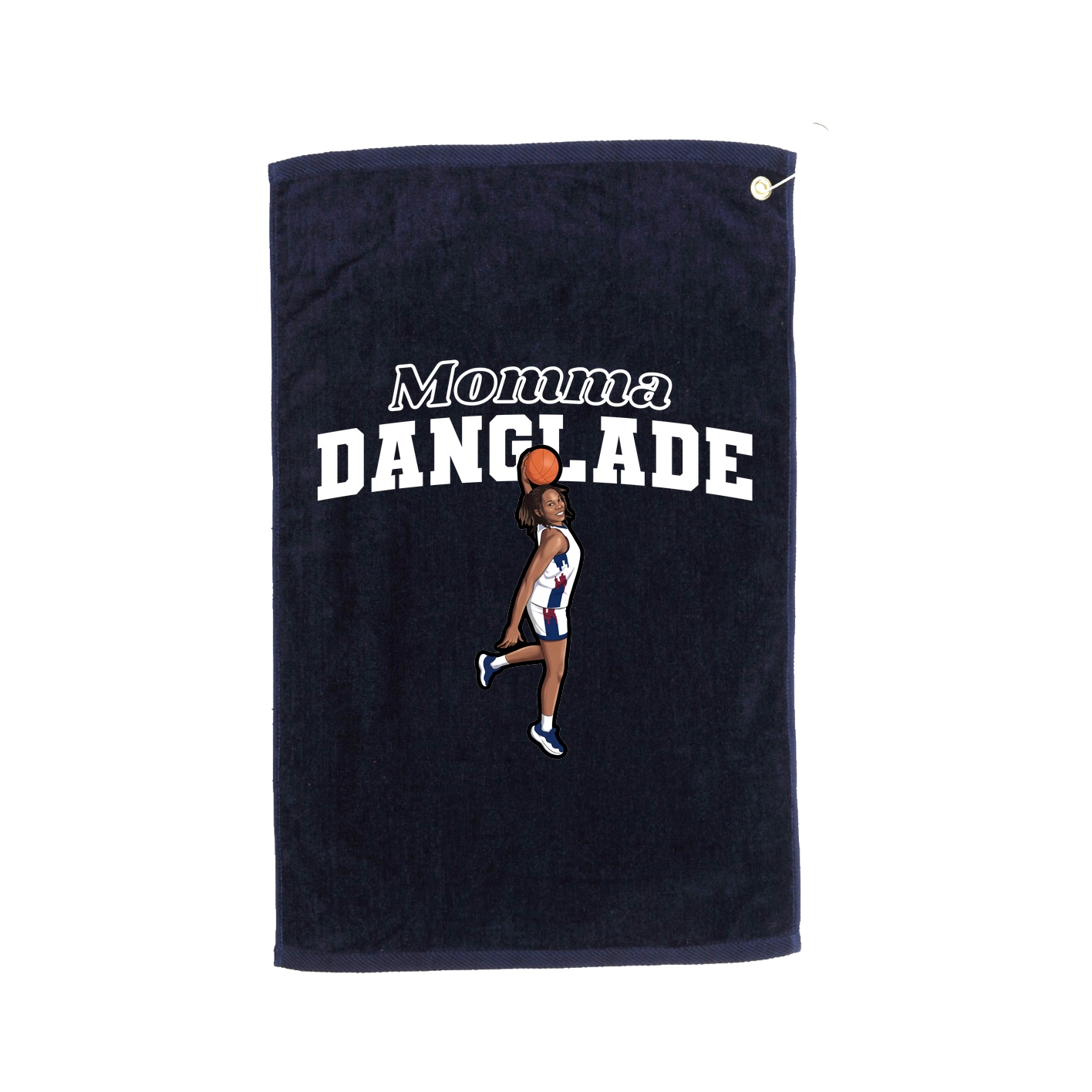 Golf Towel — Mothers Day Block in Navy