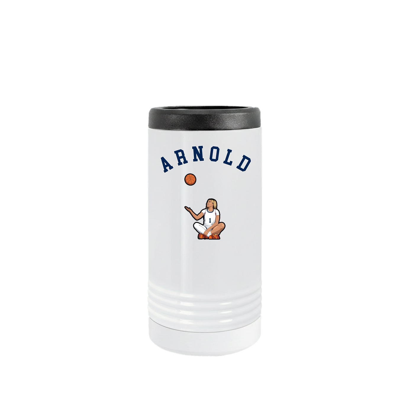 Slim Beverage Holder — Shirsey Arch in White