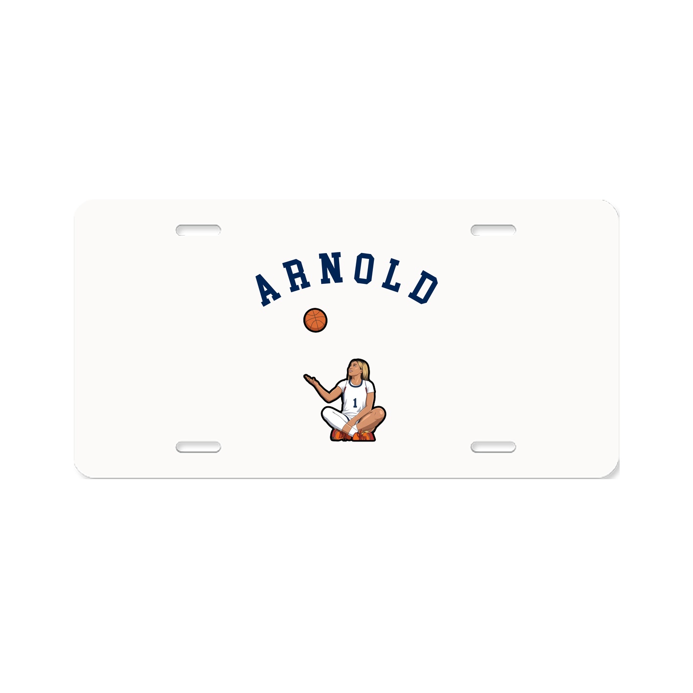 License Plate — Shirsey Arch in Classic