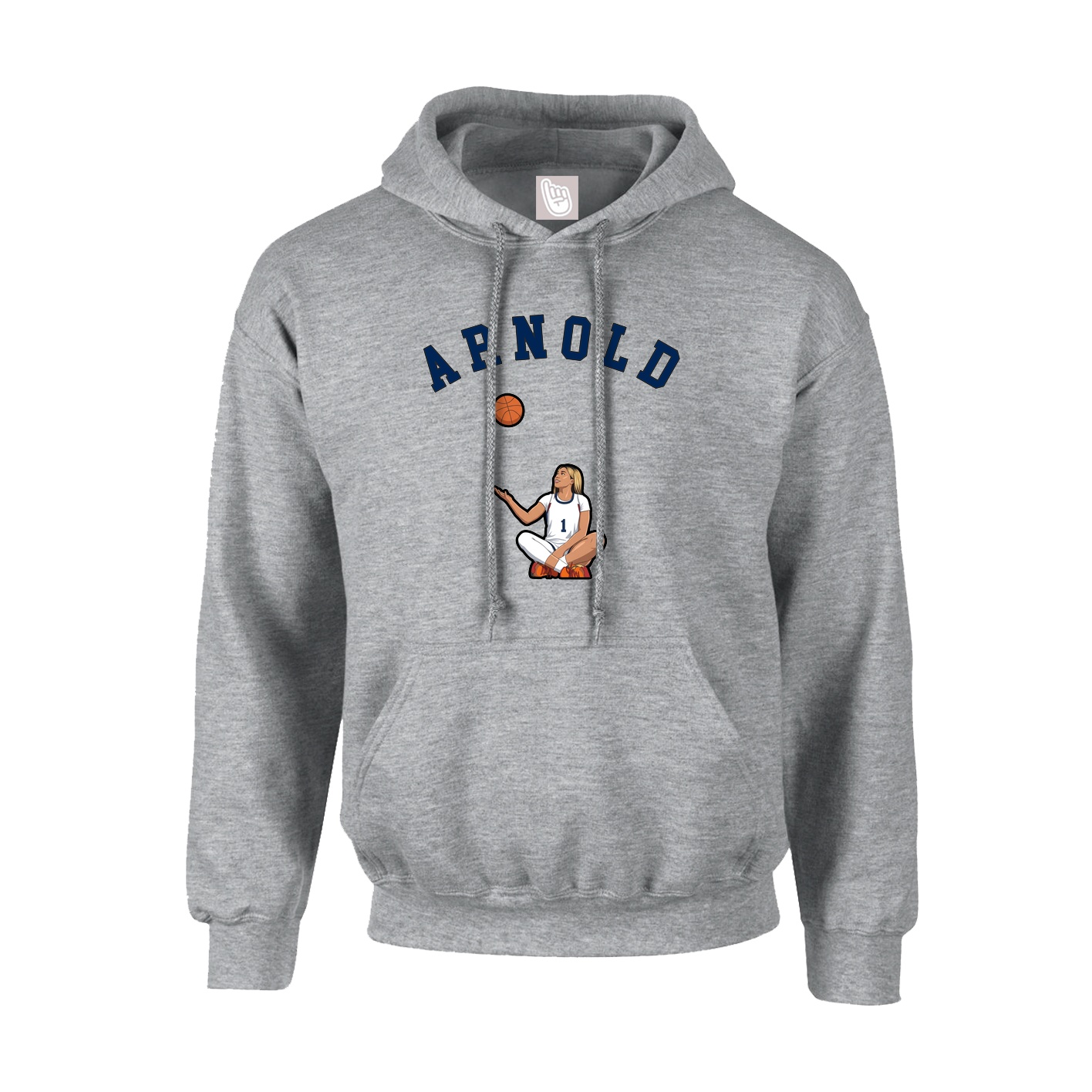 Hoodie — Shirsey Arch in Grey