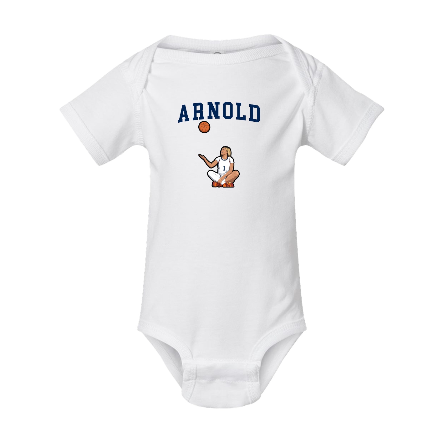 Baby Onesie — Shirsey in White