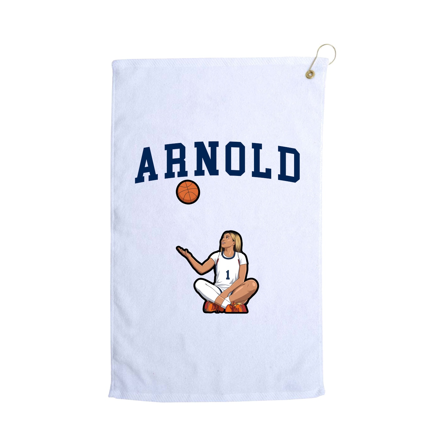 Golf Towel — Shirsey in White