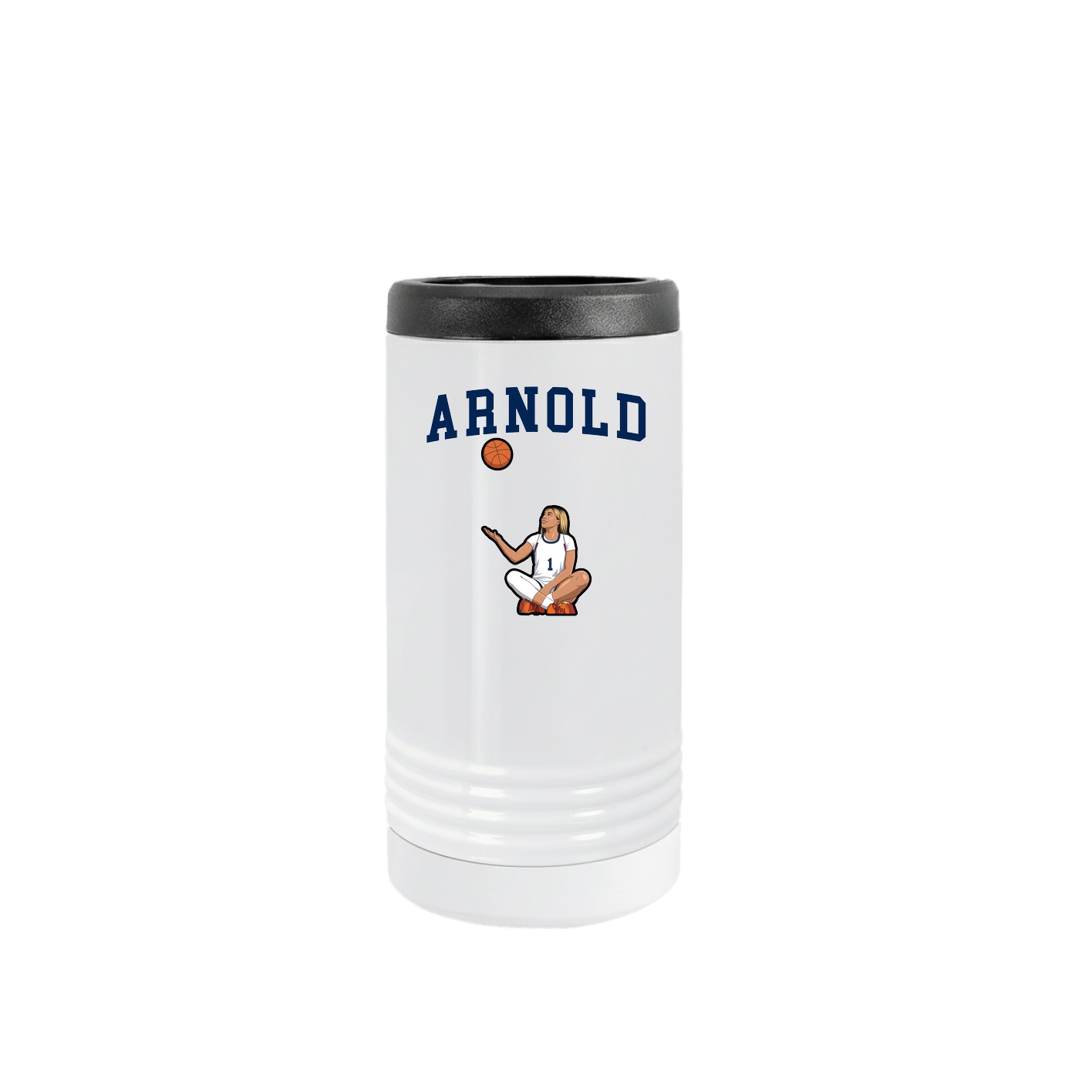 Slim Beverage Holder — Shirsey in White