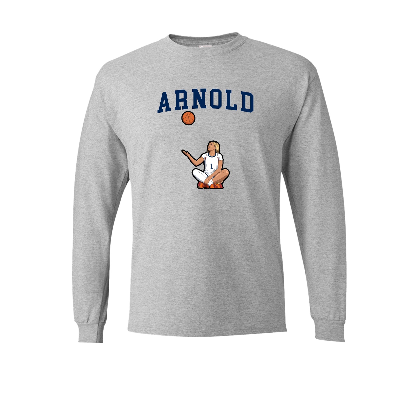 Long Sleeve Tee — Shirsey in Grey