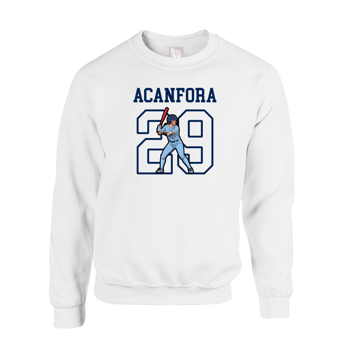 Fleece Crew — Shirsey in White