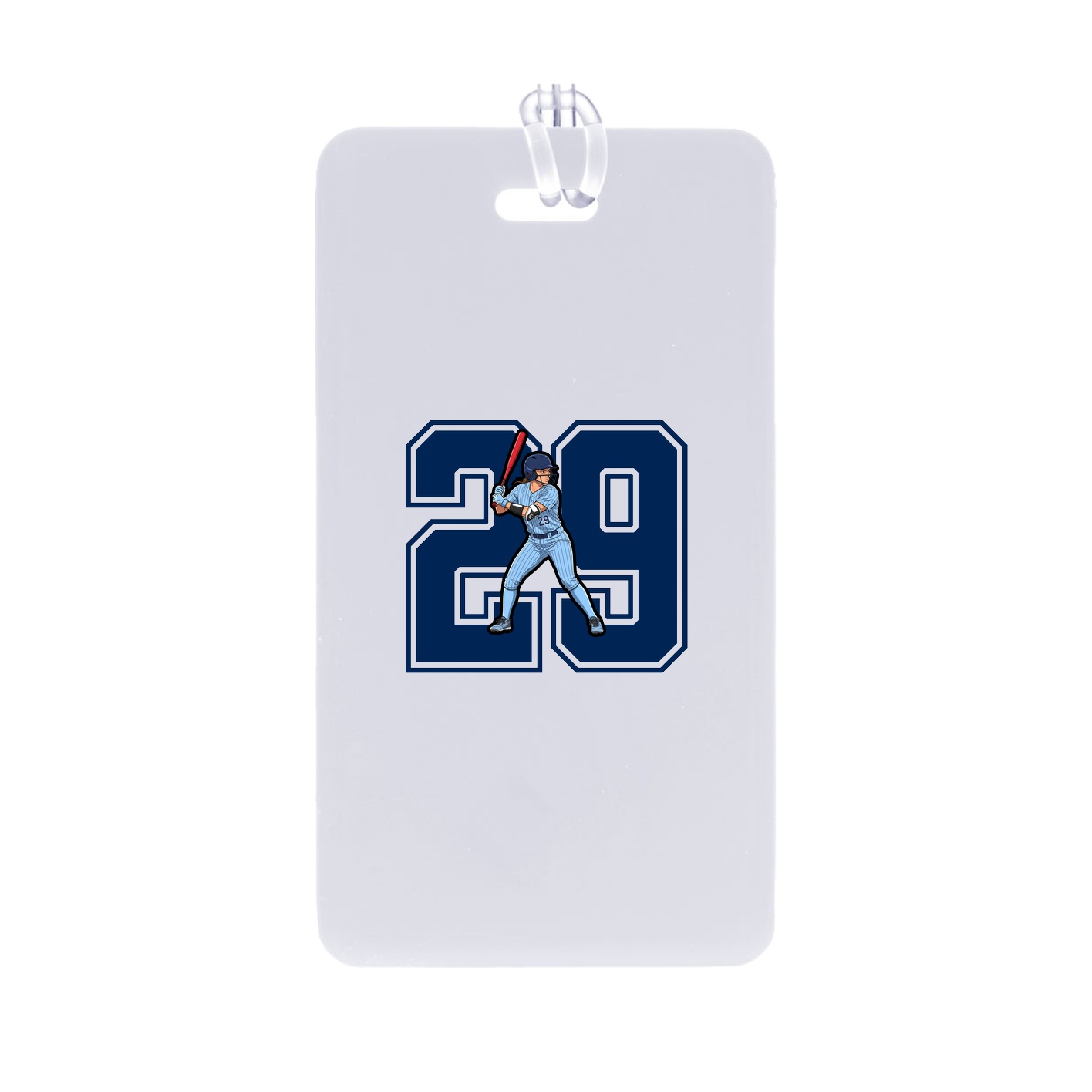 Bag Tag — Number in Classic