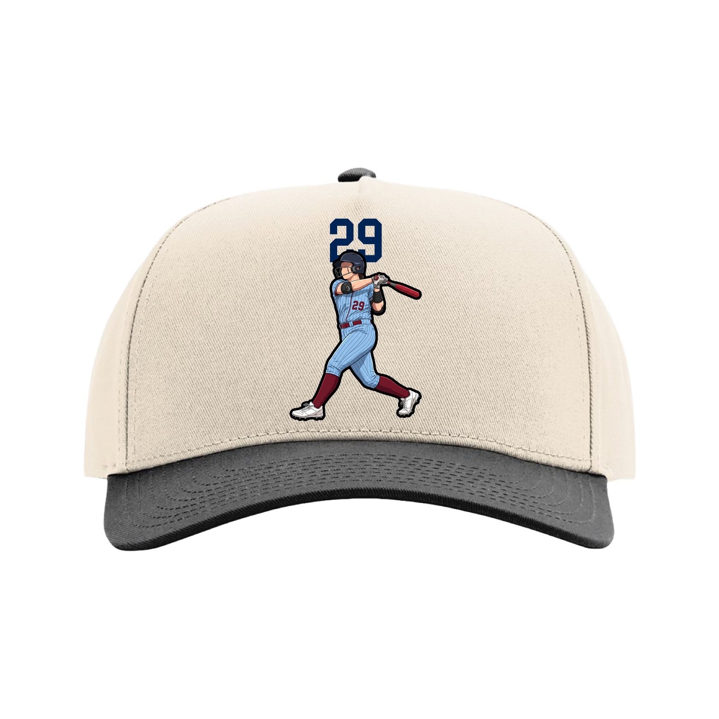 Full Fabric Five-Panel Champ Cap