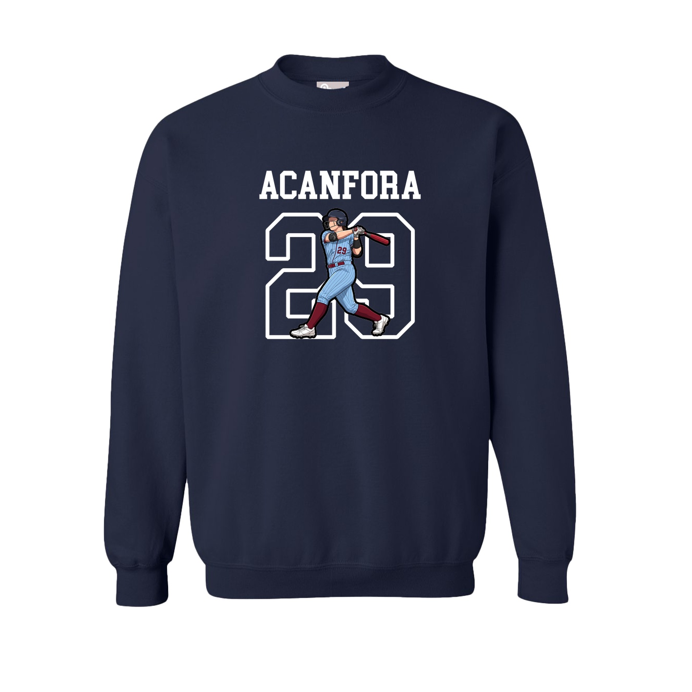 Fleece Crew — Shirsey in Navy