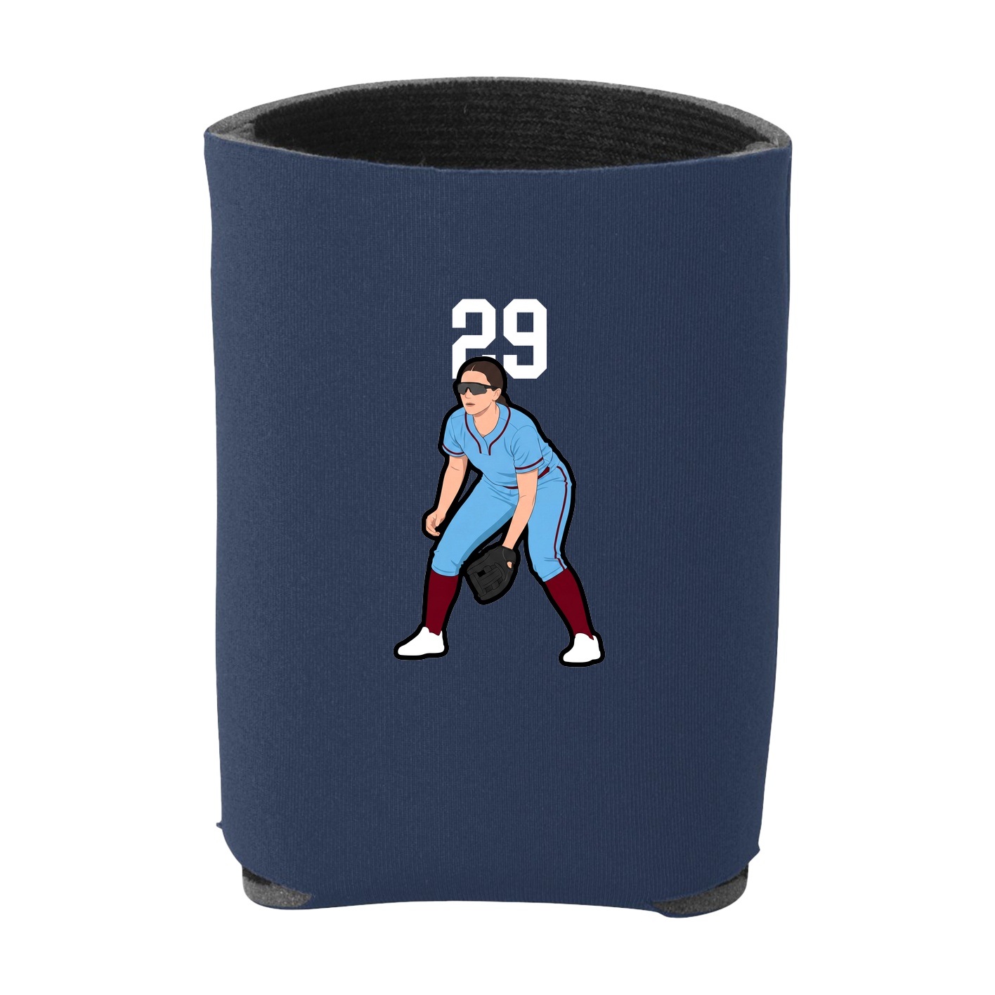 Can Holder — Number Top in Navy