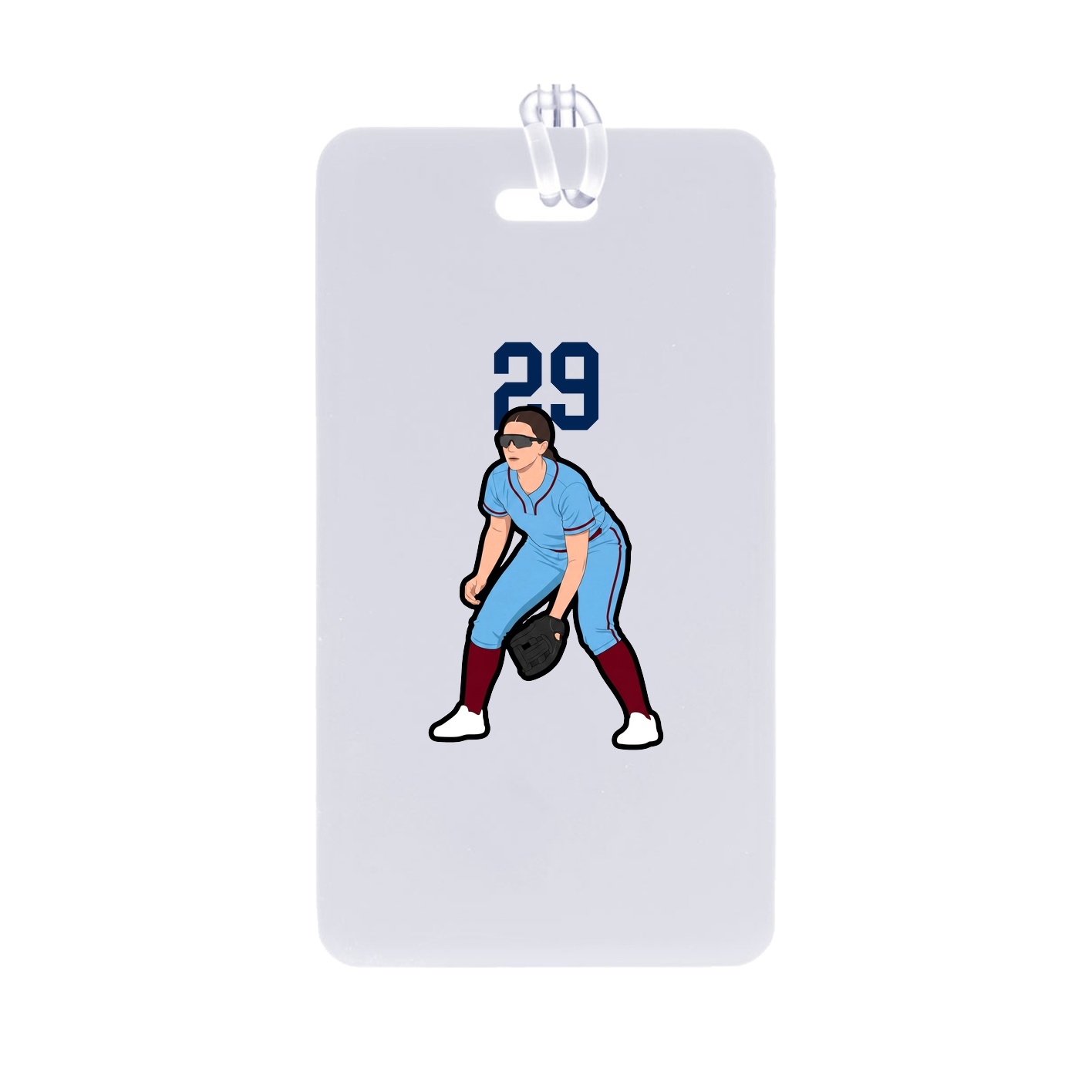 Bag Tag — Number Top in Classic