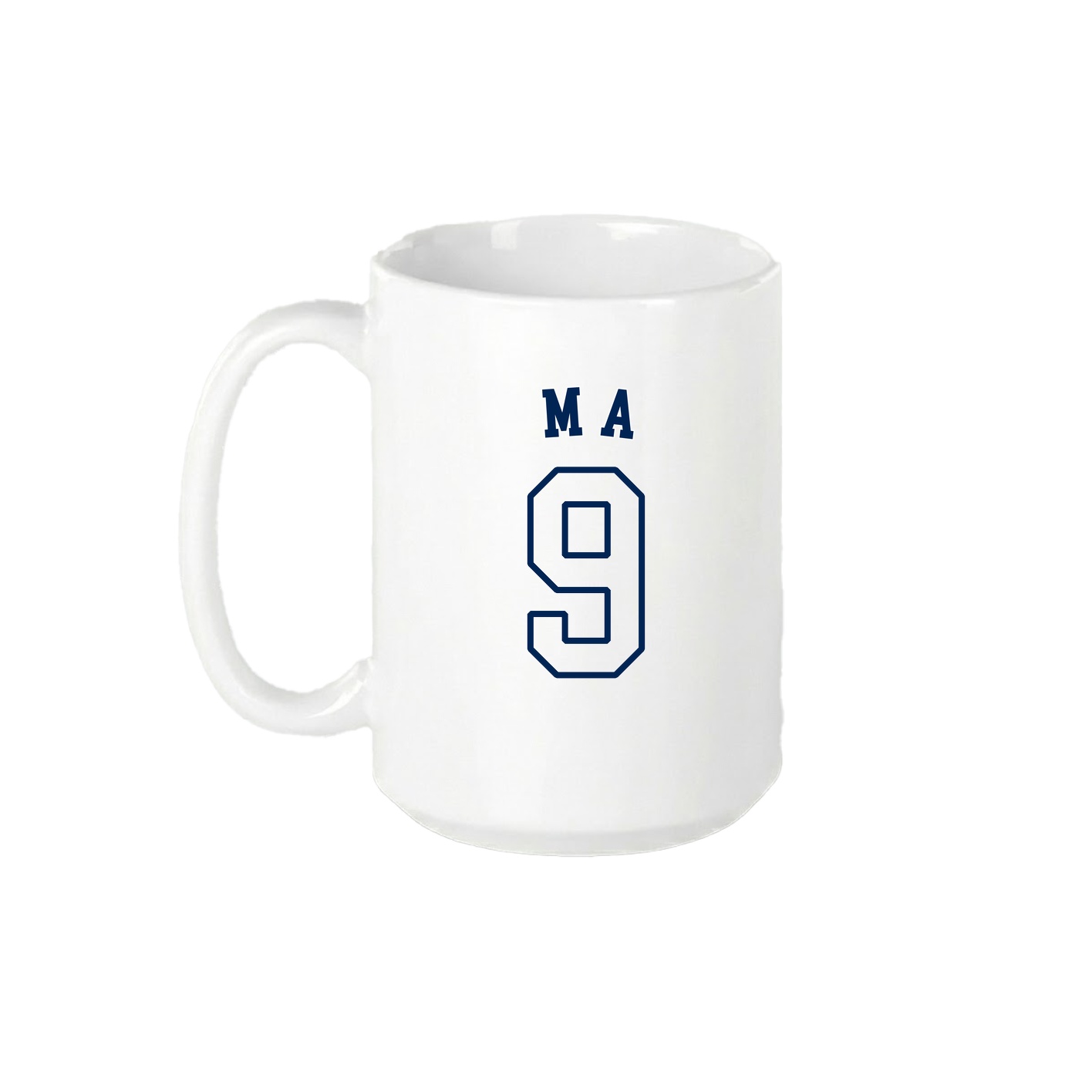 15oz Coffee Mug — Shirsey Arch in White