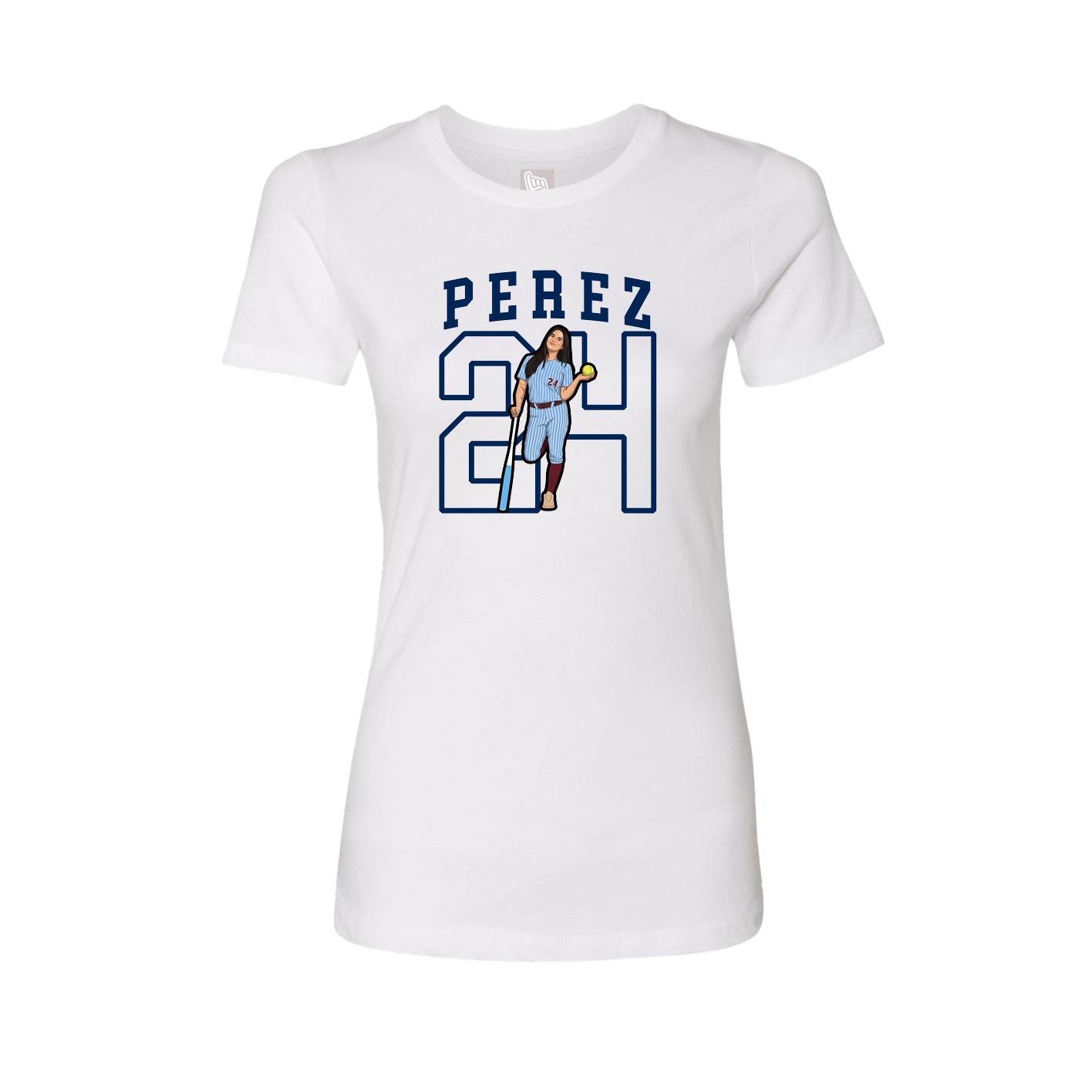 Fitted Women's Tee — Shirsey in White