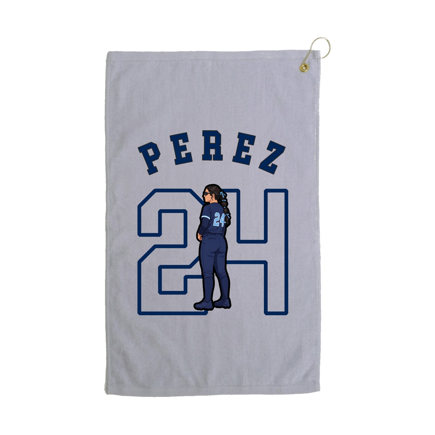 Terry Velour Golf Towel