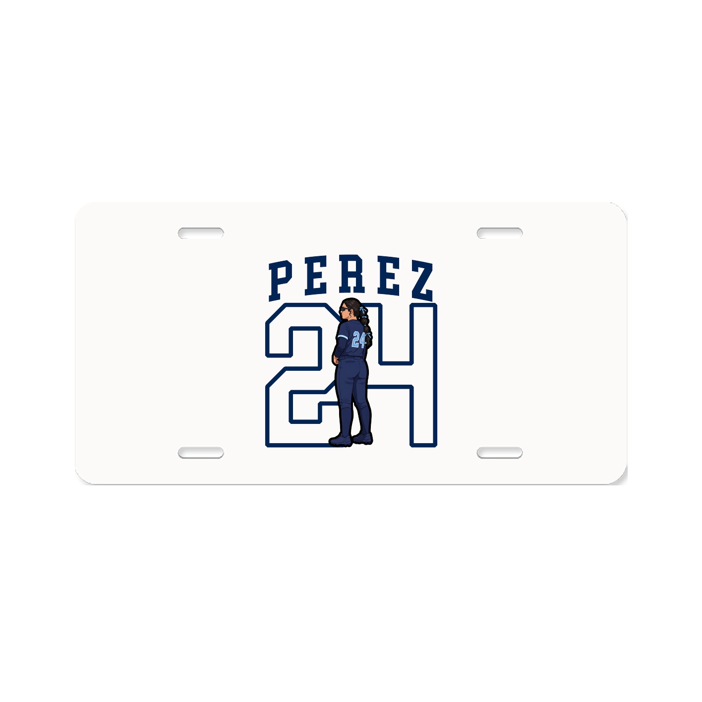 License Plate — Shirsey in Classic