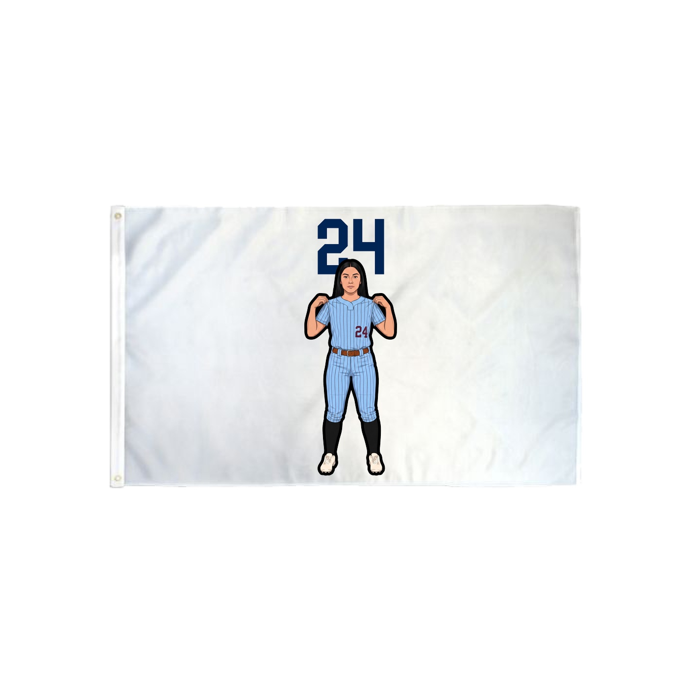 3x5 Flag — Number Top in Classic