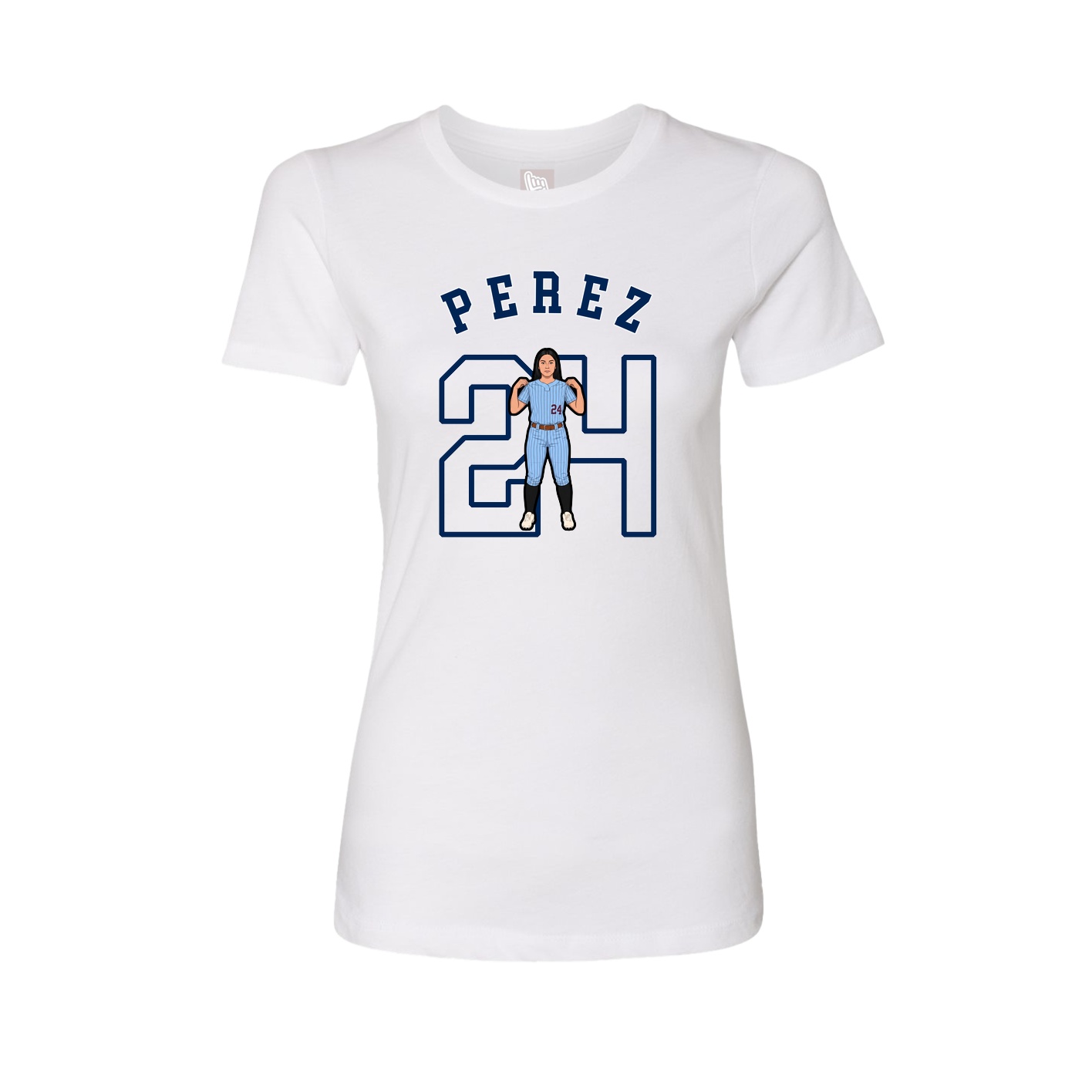 Womens Tee — Shirsey Arch in White