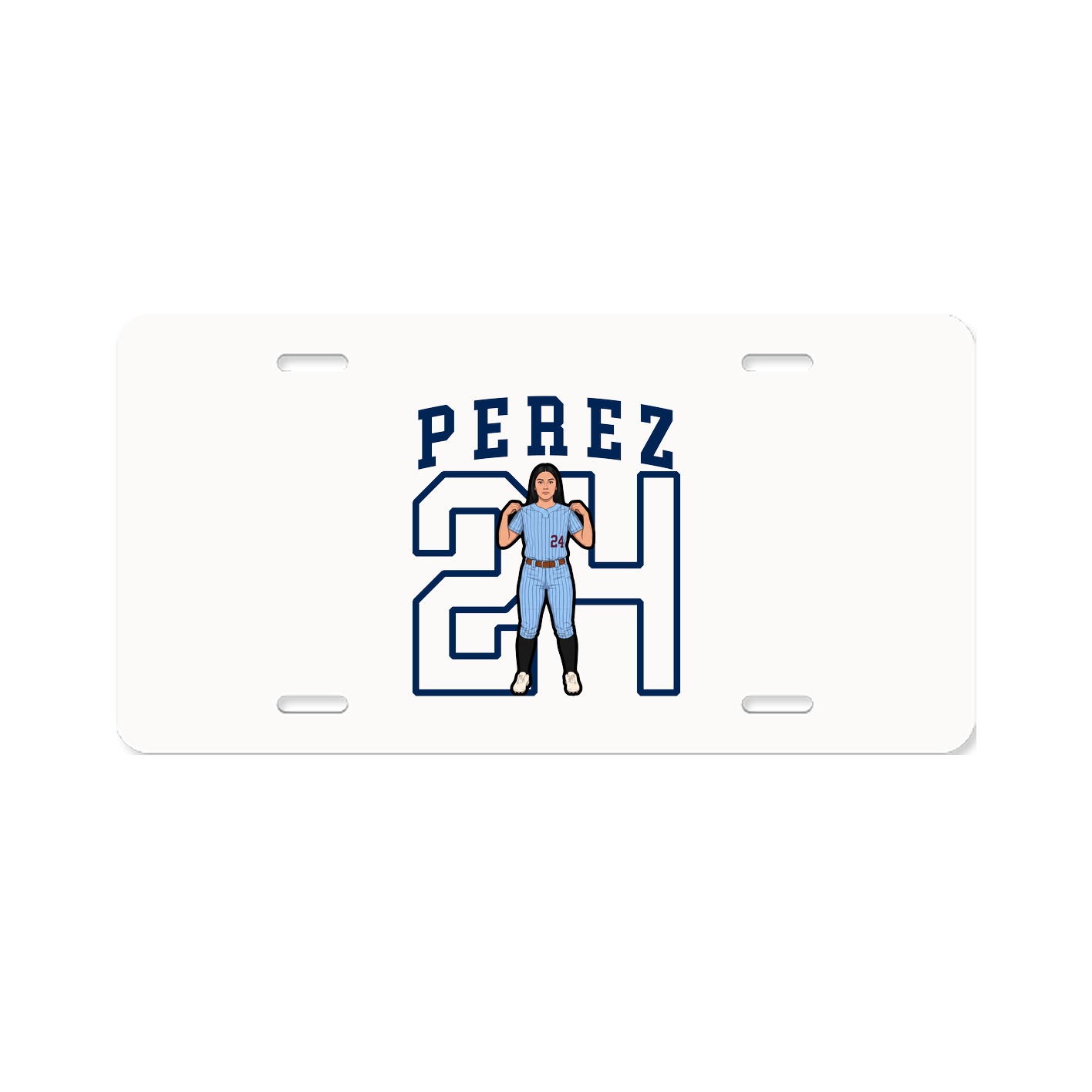 Aluminum License Plate