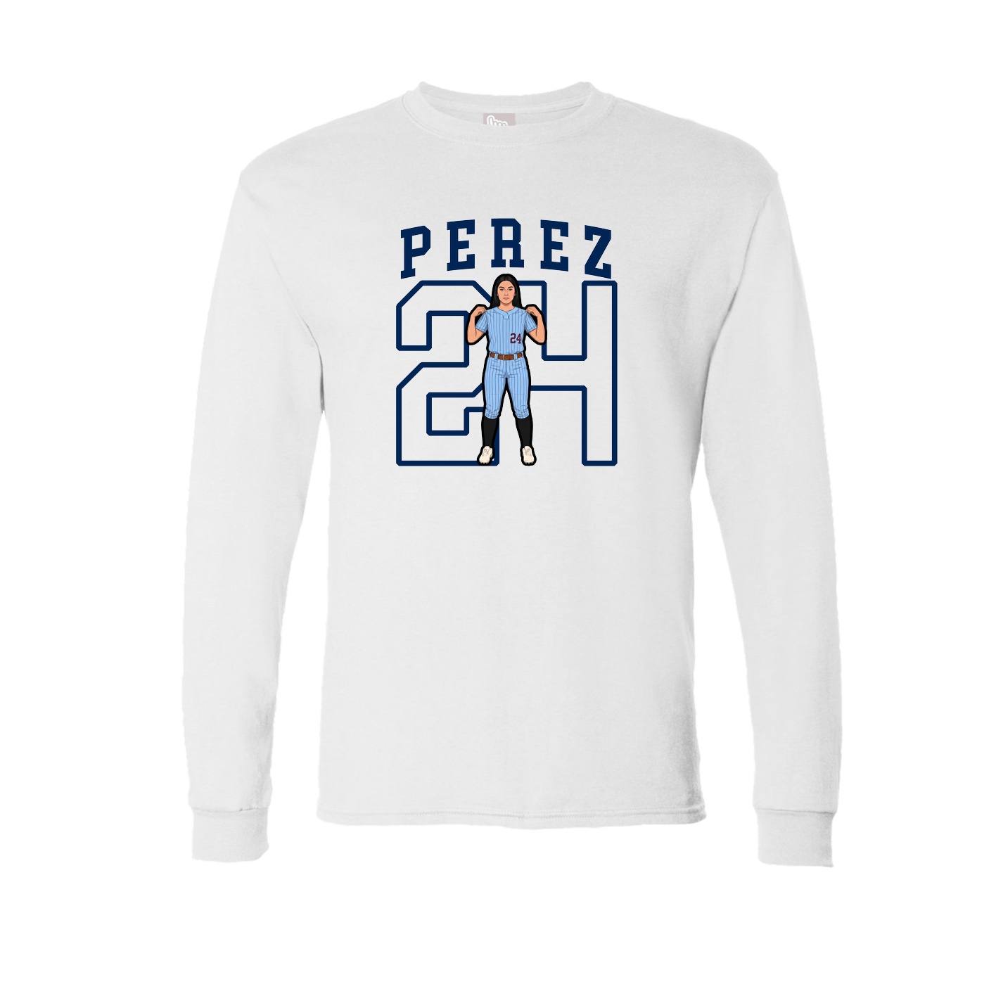 Long Sleeve Tee — Shirsey in White