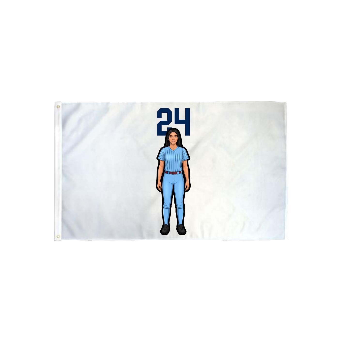 3x5 Flag — Number Top in Classic