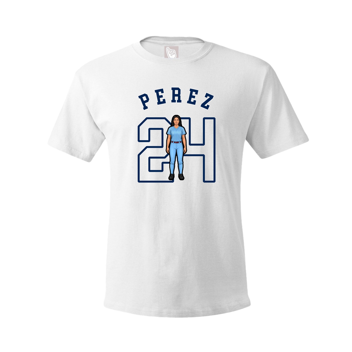 Youth Tee — Shirsey Arch in White