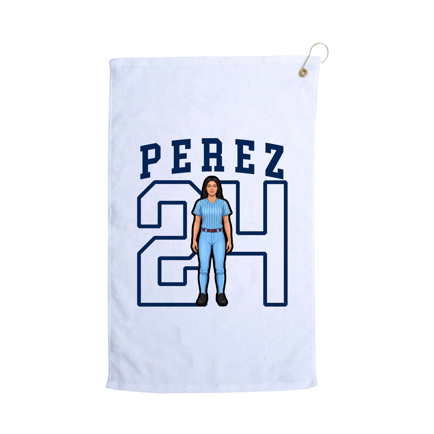 Golf Towel — Shirsey in White
