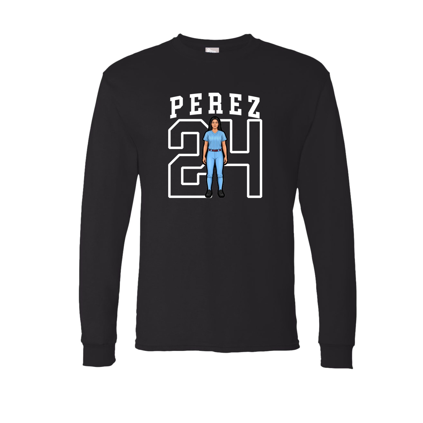 Long Sleeve Tee — Shirsey in Black